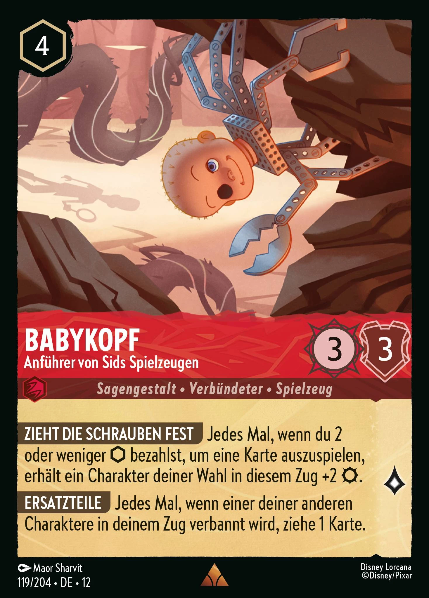 Babykopf - Anführer von Sids Spielzeugen (Unbekannte Wildnis 119)