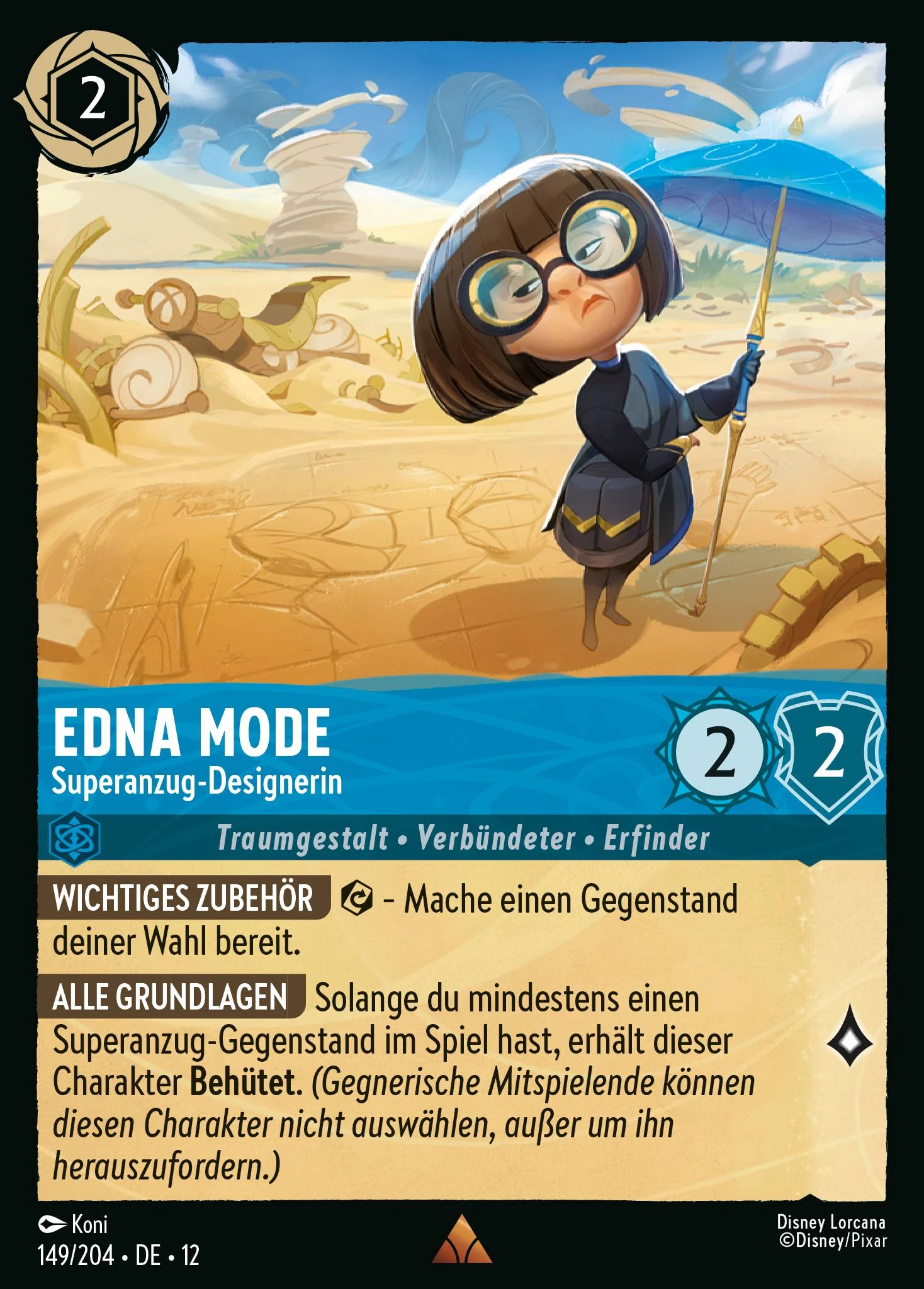 Edna Mode - Superanzug-Designerin (Unbekannte Wildnis 149)