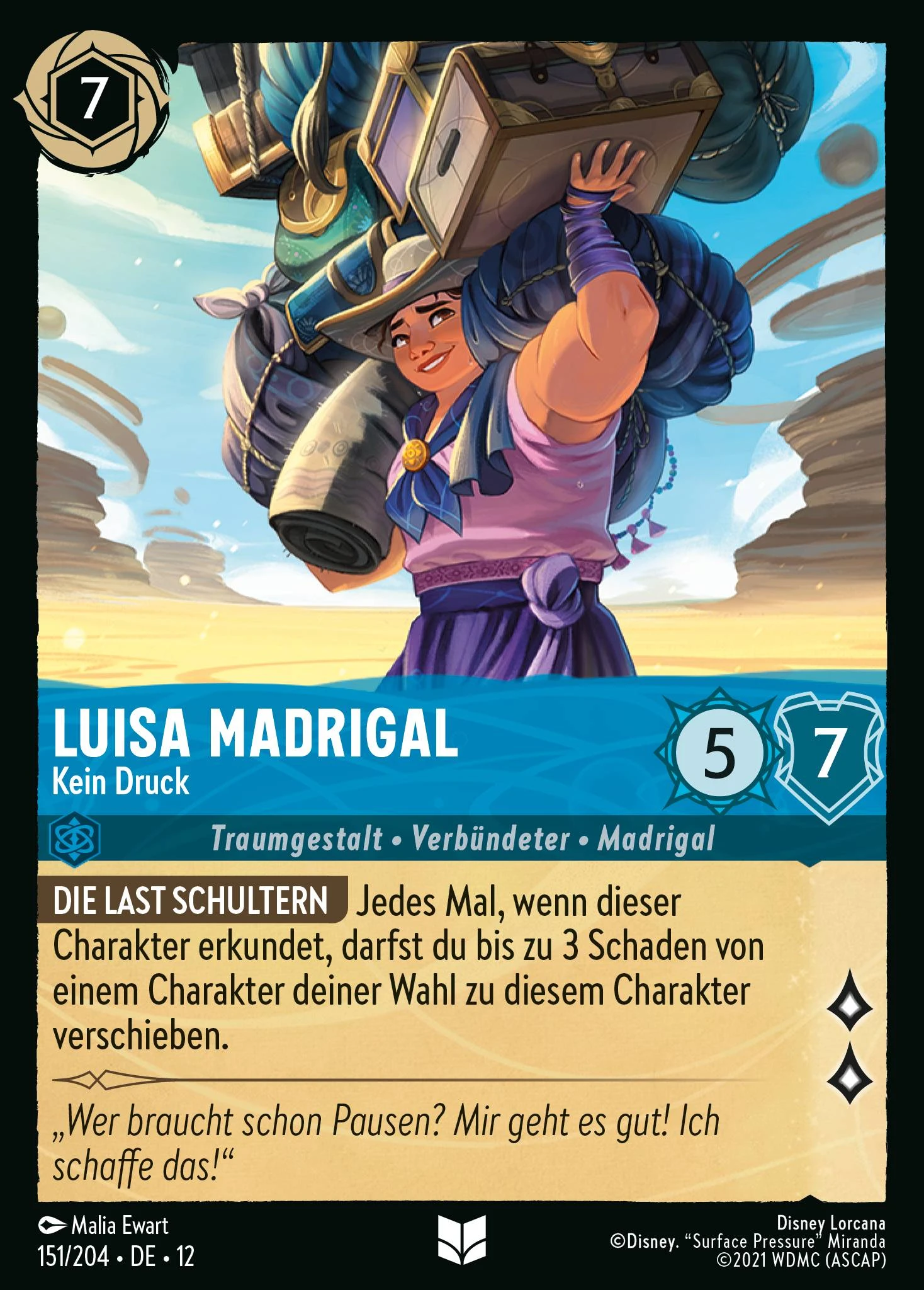 Luisa Madrigal - Kein Druck (Unbekannte Wildnis 151)