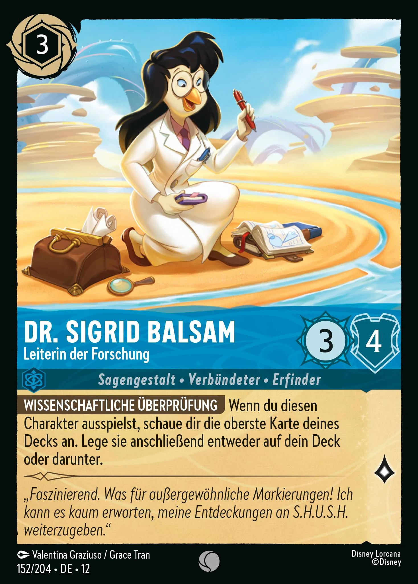 Dr. Sigrid Balsam - Leiterin der Forschung (Unbekannte Wildnis 152)