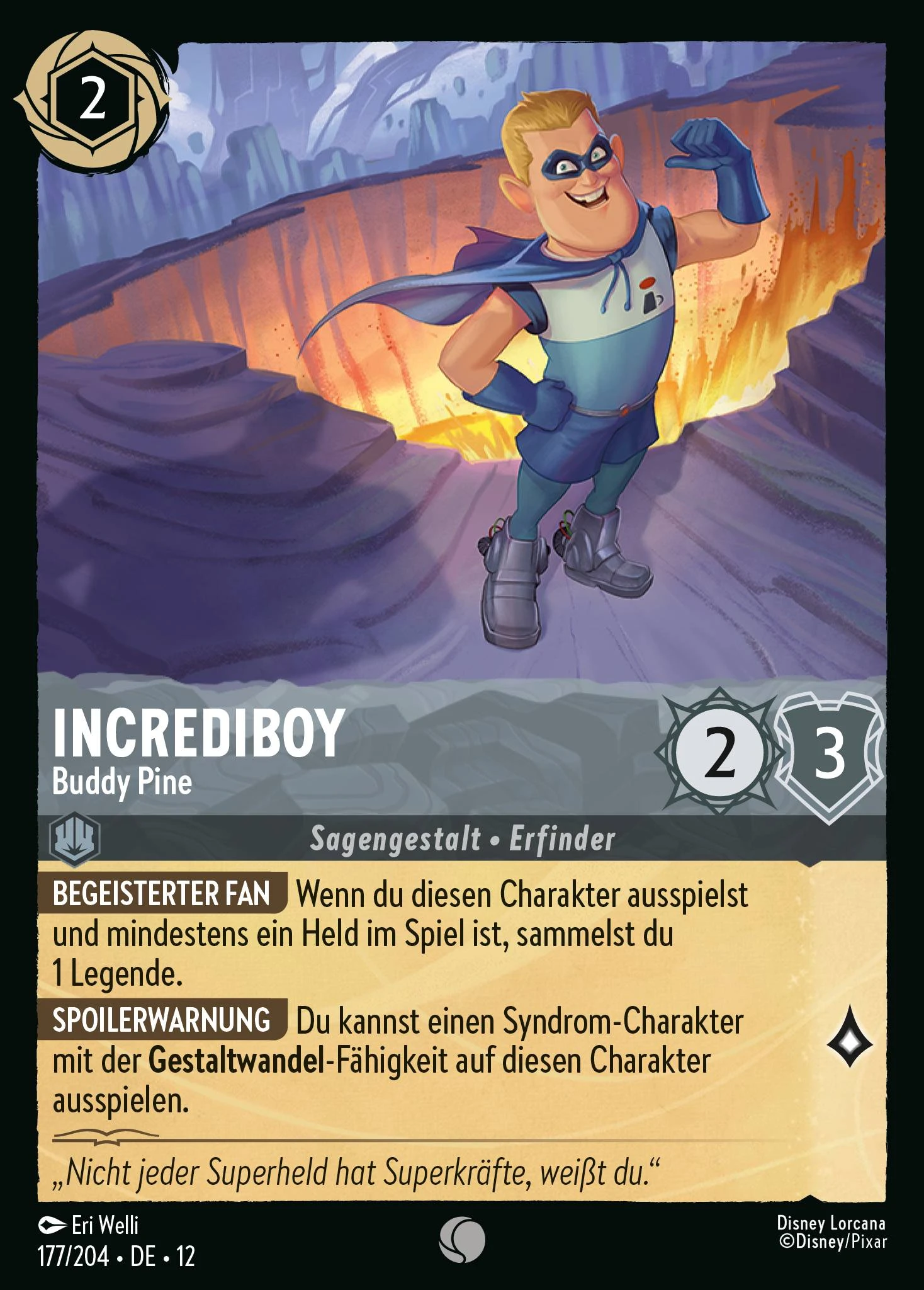 Incrediboy - Buddy Pine (Unbekannte Wildnis 177)