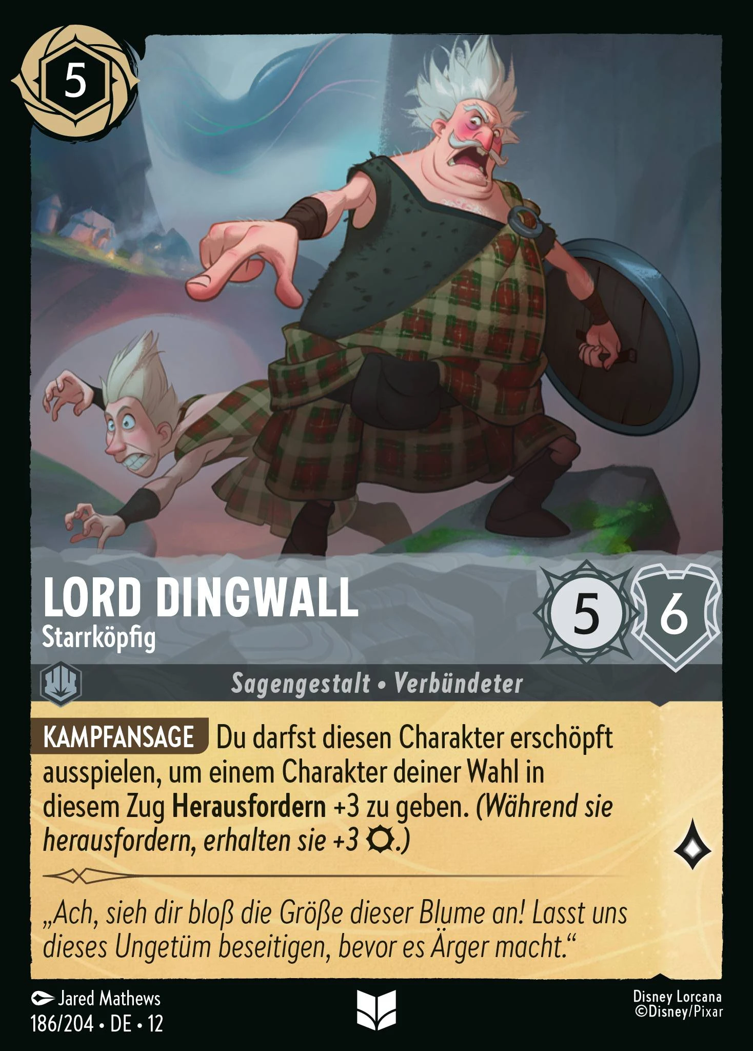 Lord Dingwall - Starrköpfig (Unbekannte Wildnis 186)