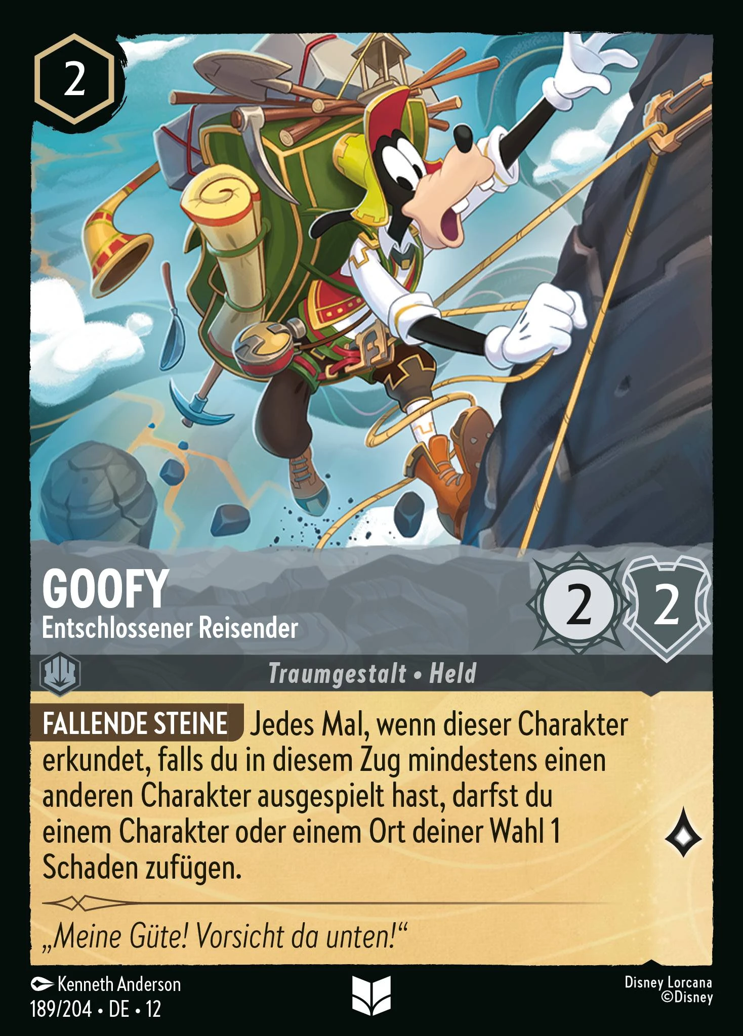 Goofy - Entschlossener Reisender (Unbekannte Wildnis 189)