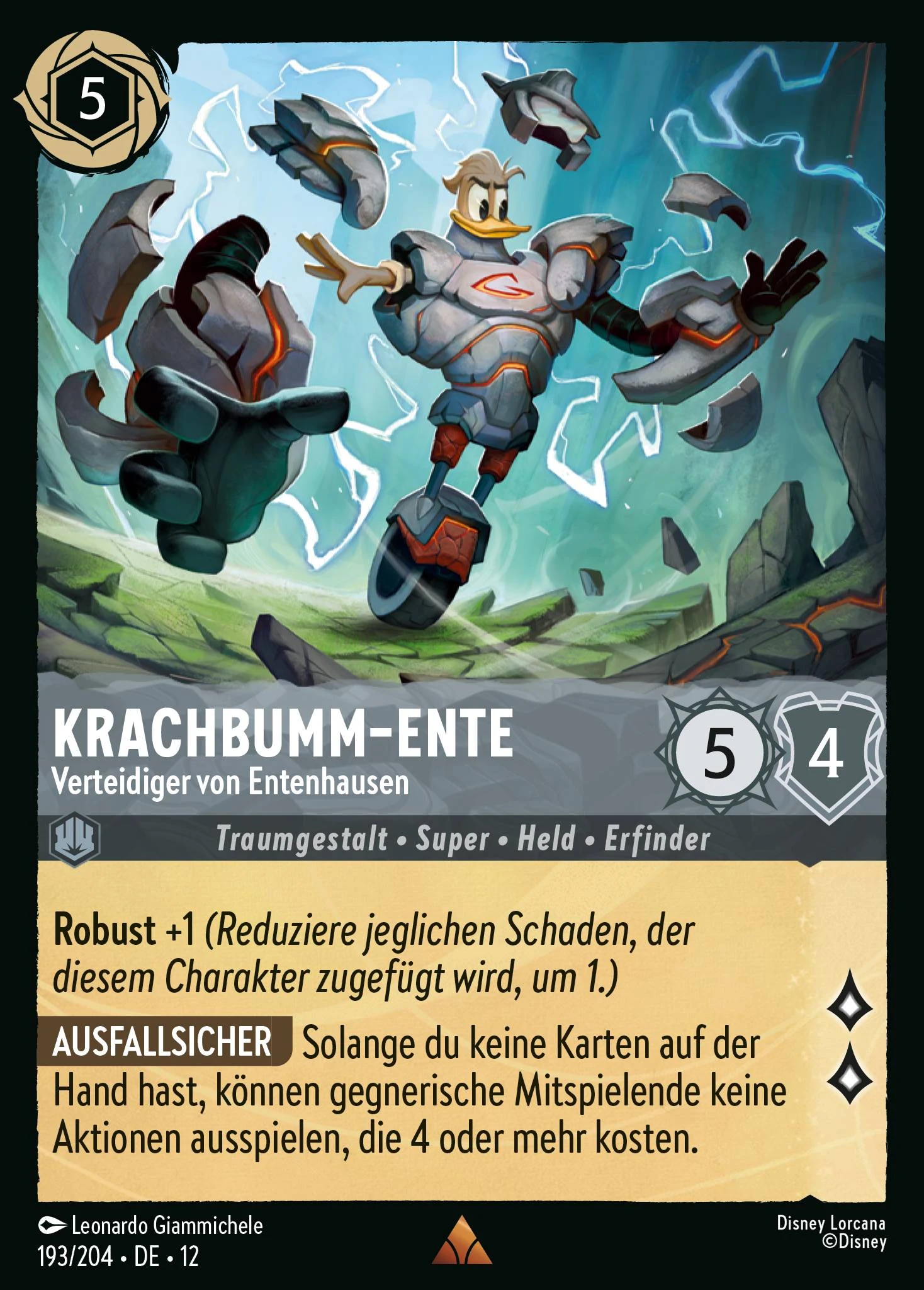 Krachbumm-Ente - Verteidiger von Entenhausen (Unbekannte Wildnis 193)