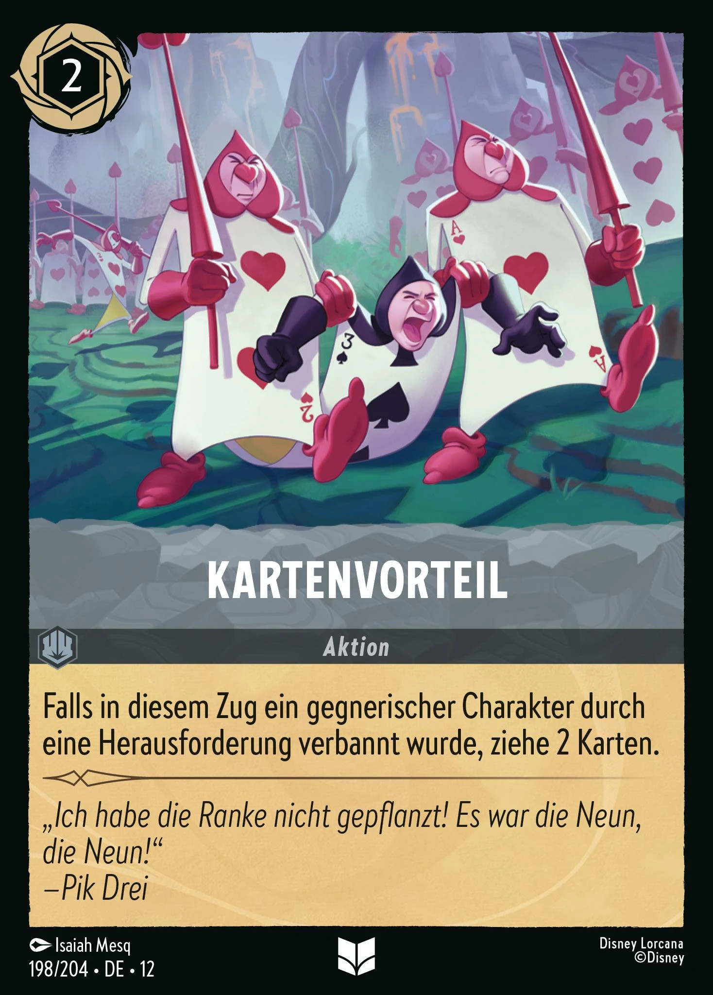 Kartenvorteil (Unbekannte Wildnis 198)