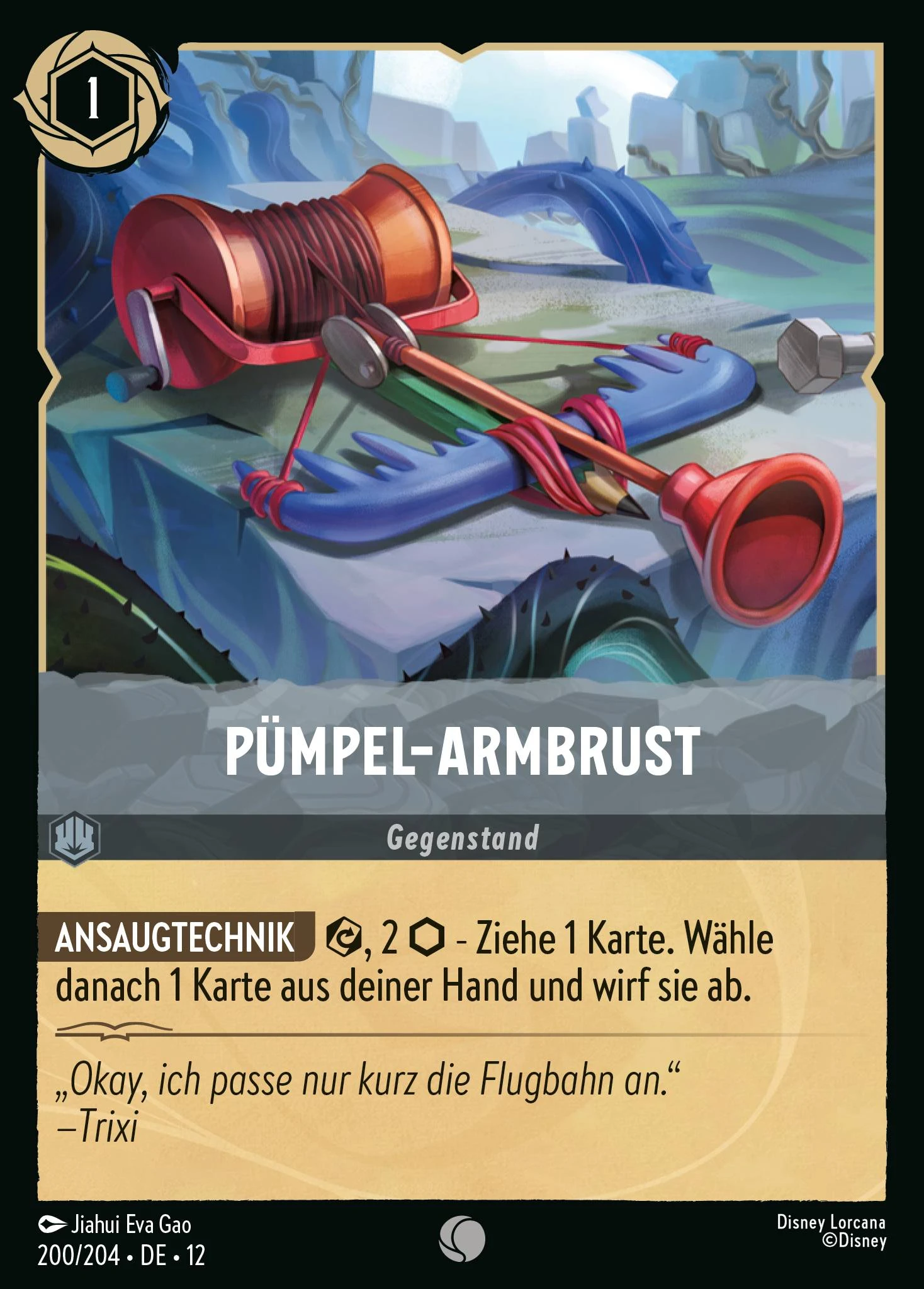 Pümpel-Armbrust (Unbekannte Wildnis 200)
