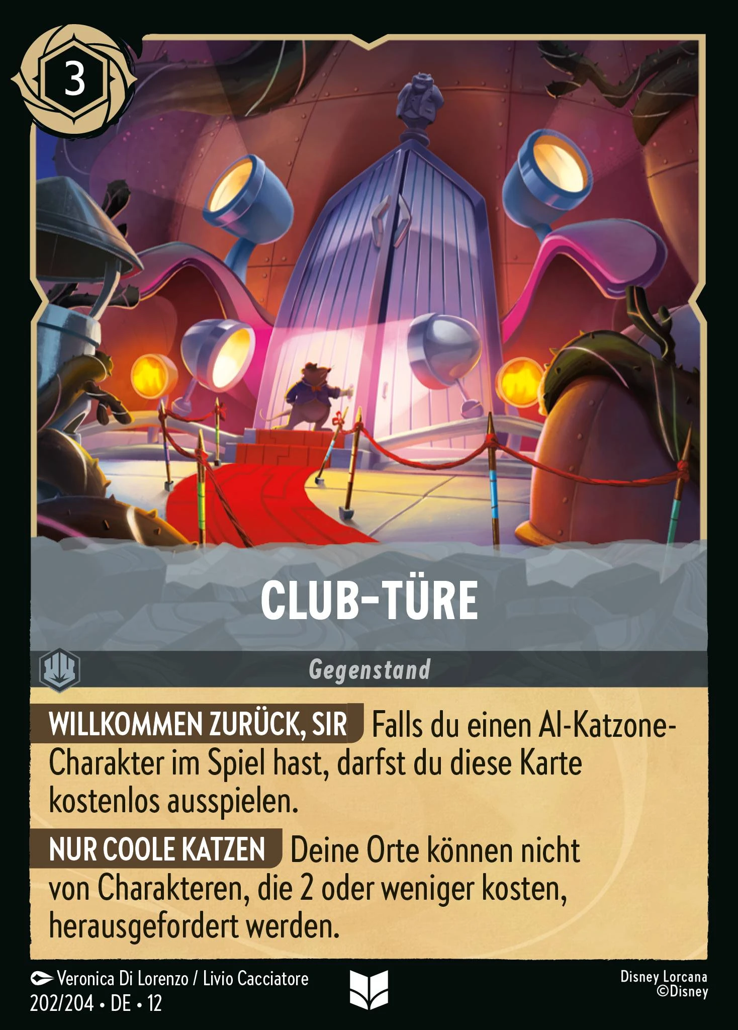 Club-Türe (Unbekannte Wildnis 202)