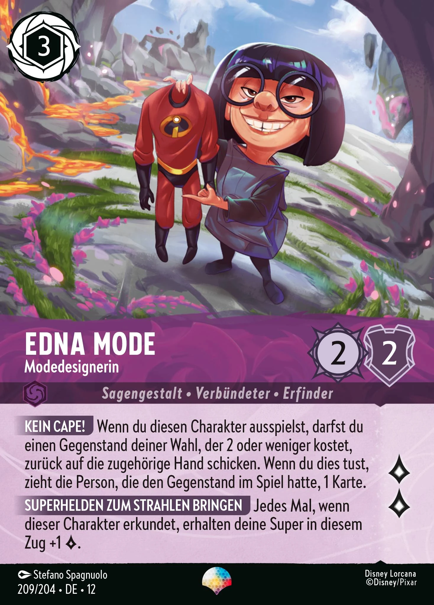 Edna Mode - Modedesignerin (Unbekannte Wildnis 209)