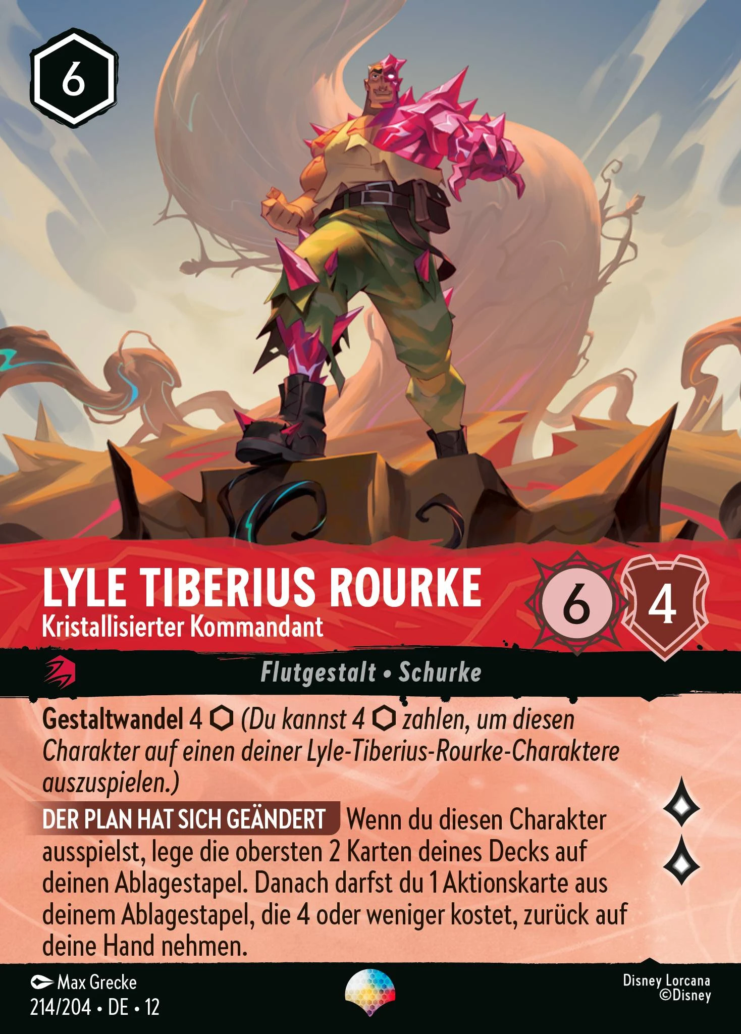 Lyle Tiberius Rourke - Kristallisierter Kommandant (Unbekannte Wildnis 214)