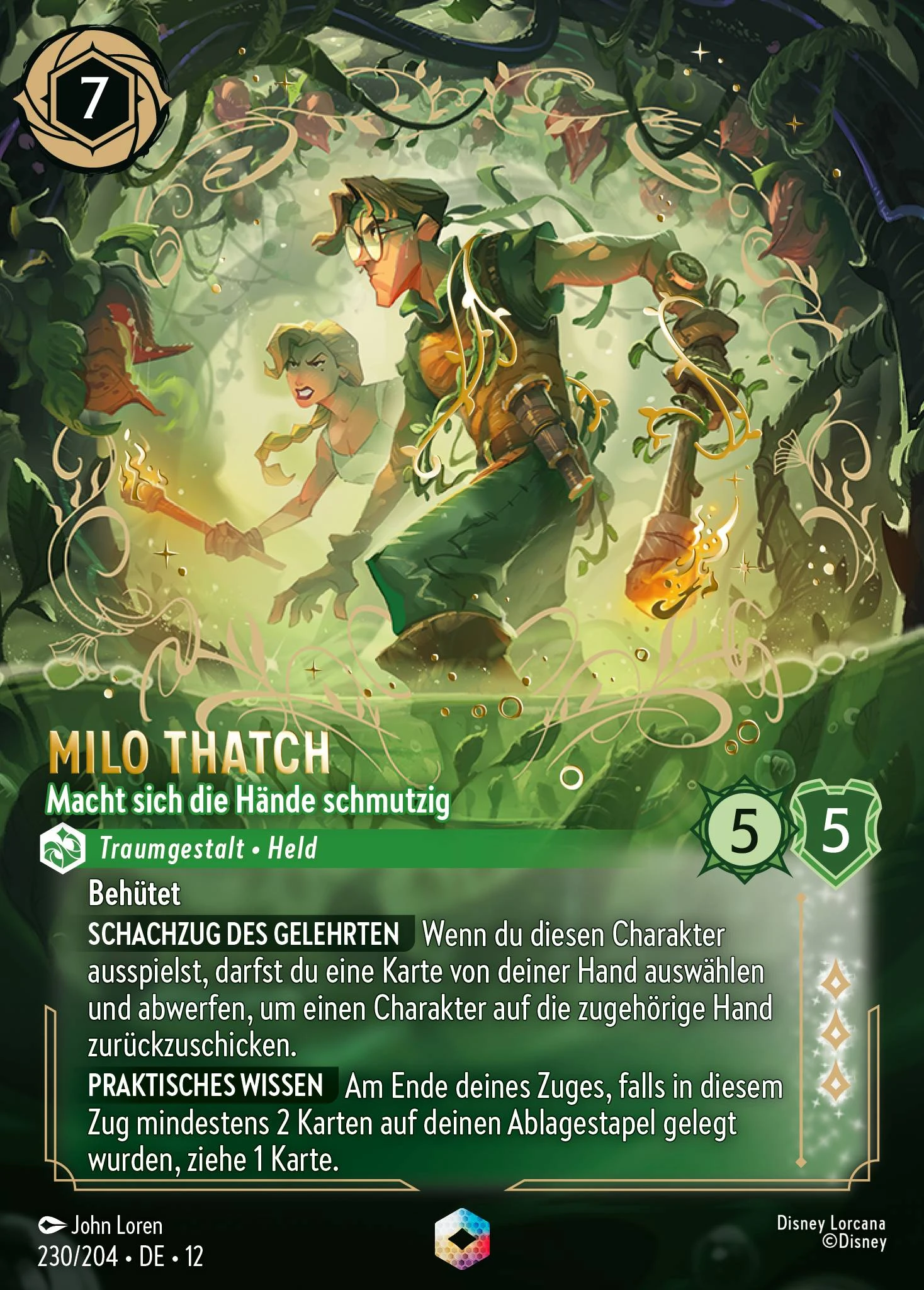 Milo Thatch - Macht sich die Hände schmutzig (Unbekannte Wildnis 230)