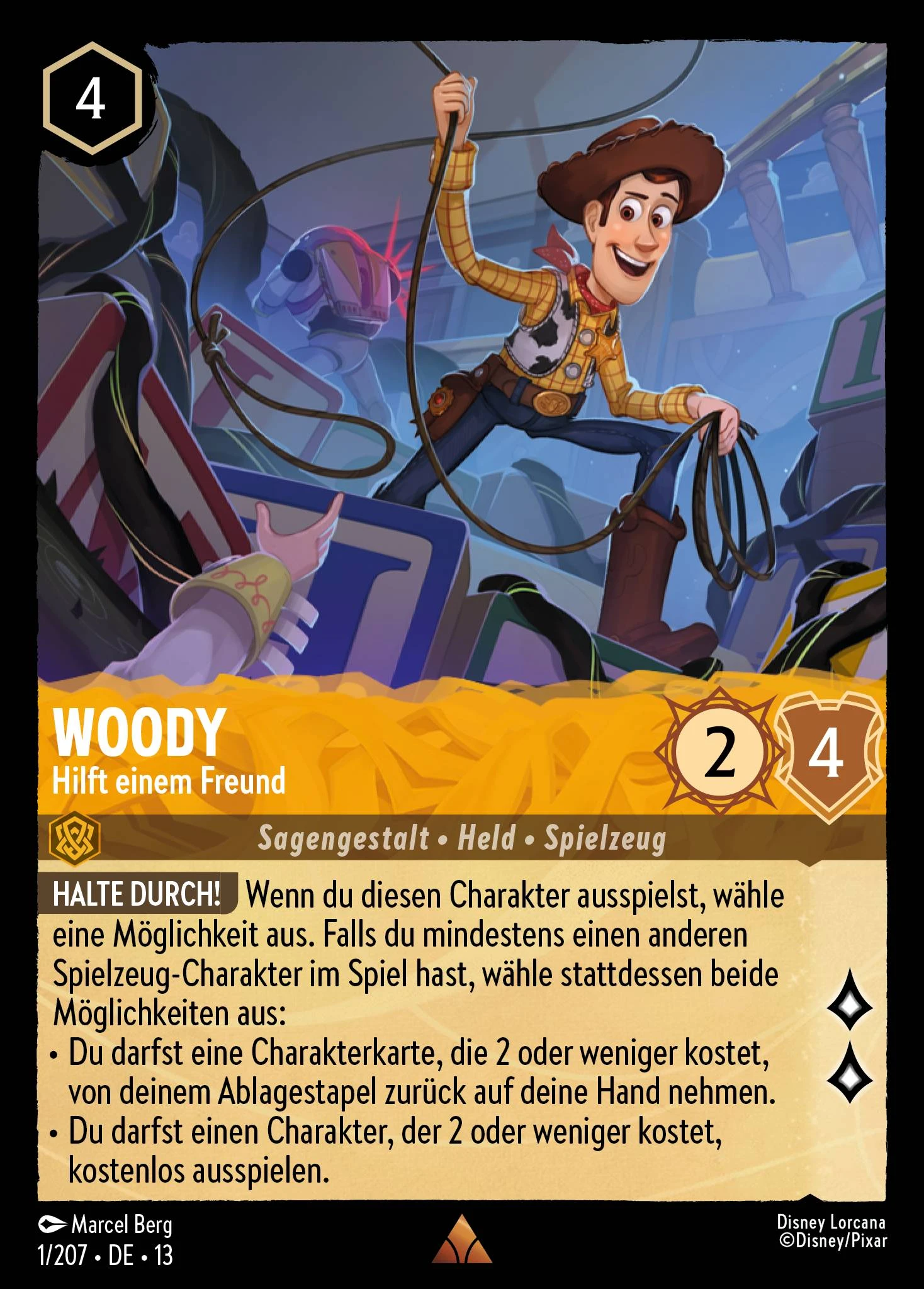 Woody - Hilft einem Freund (Angriff der Ranke! 001)