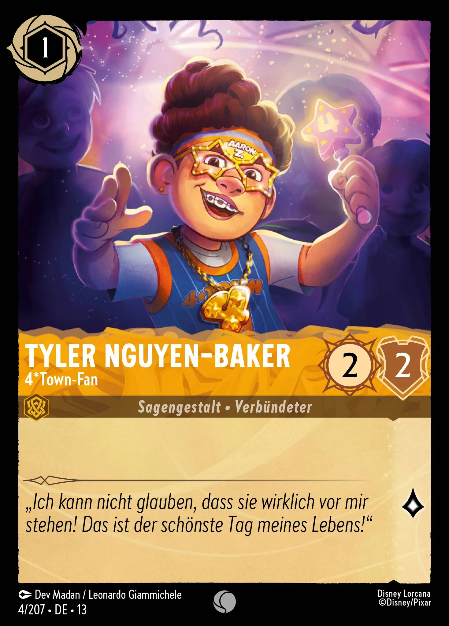 Tyler Nguyen-Baker - 4*Town-Fan (Angriff der Ranke! 004)