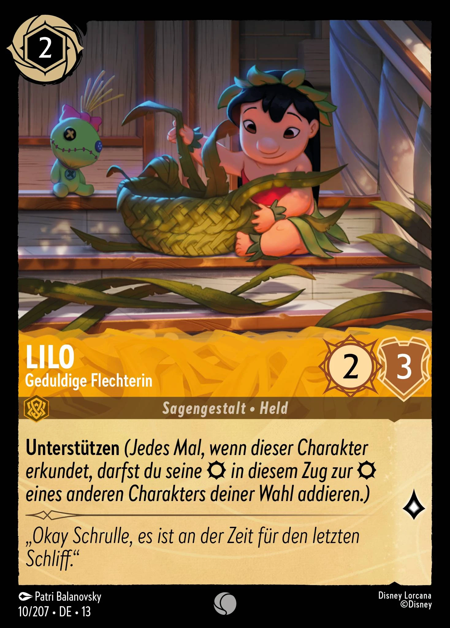 Lilo - Geduldige Flechterin (Angriff der Ranke! 010)