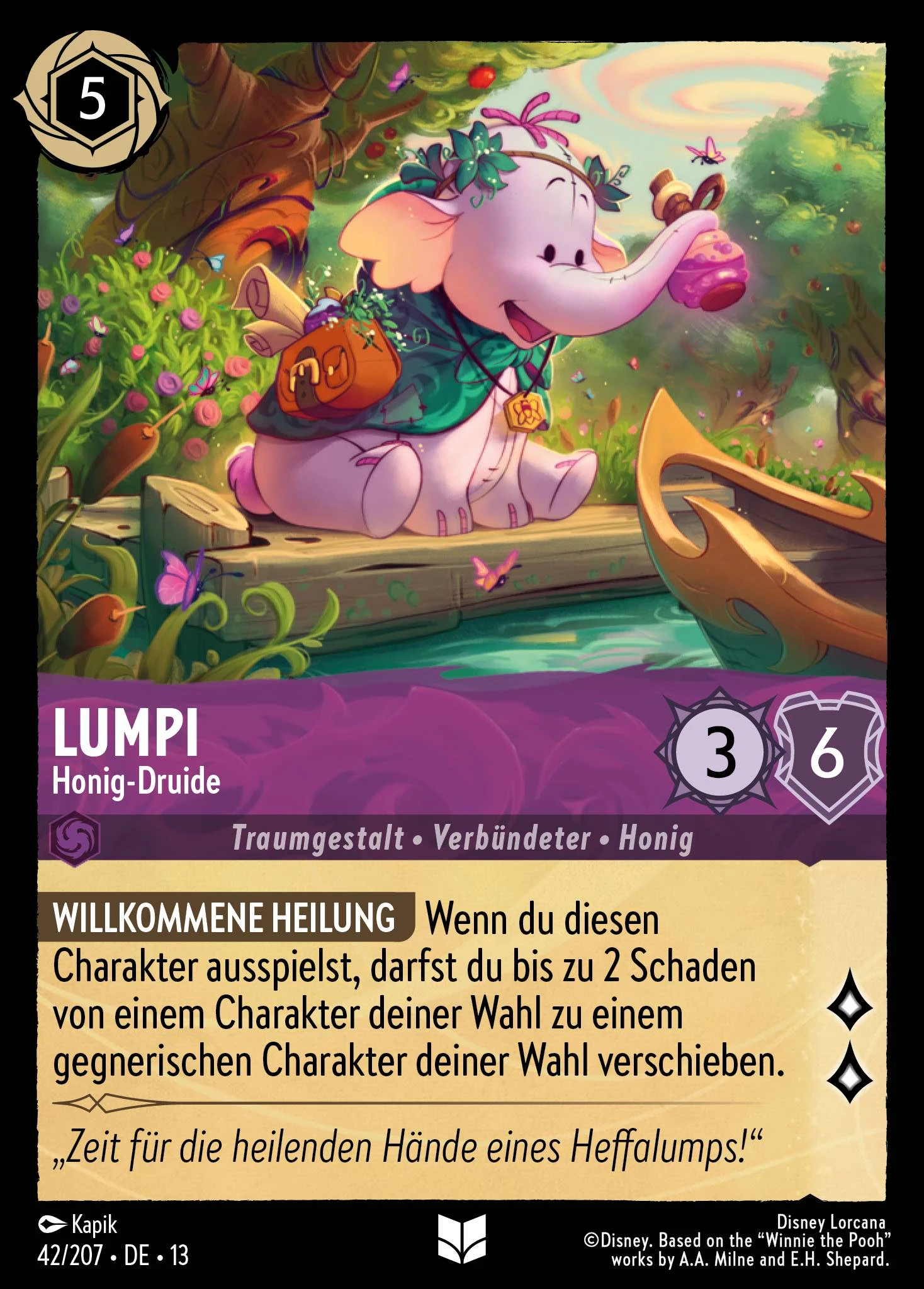 Lumpi - Honig-Druide (Angriff der Ranke! 042)