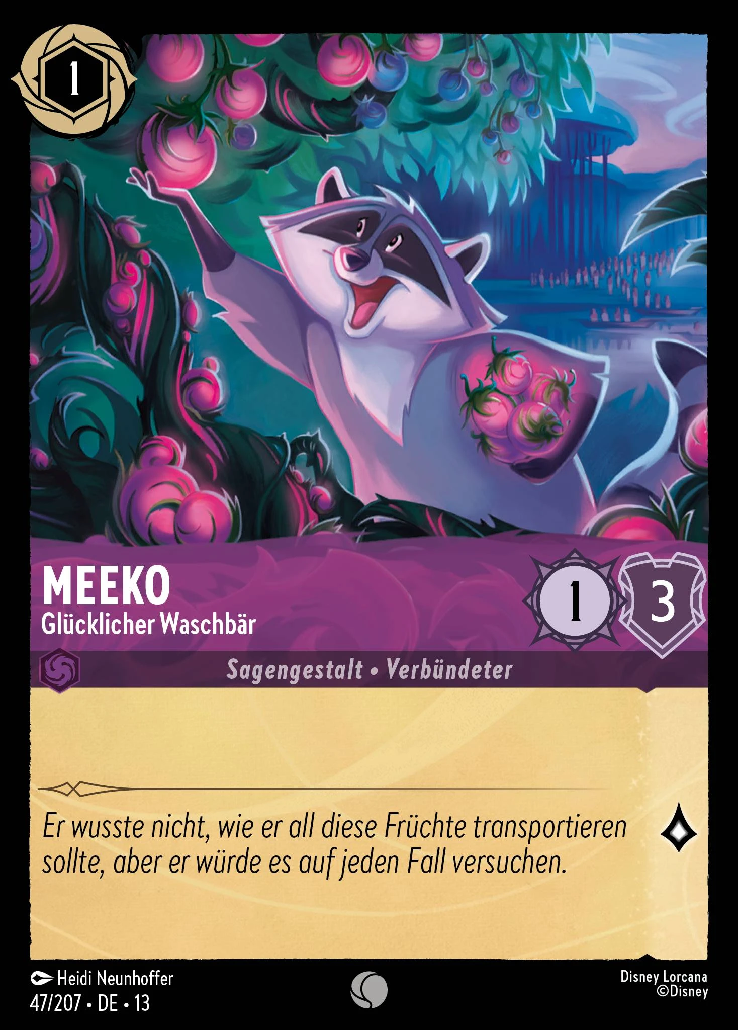 Meeko - Glücklicher Waschbär (Angriff der Ranke! 047)