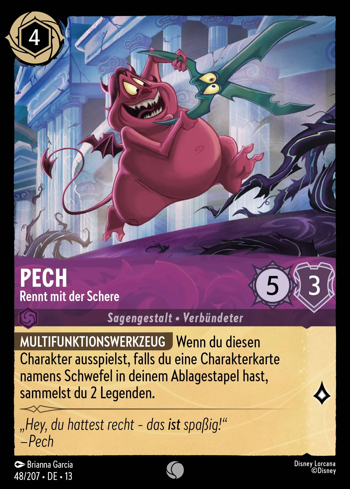 Pech - Rennt mit der Schere (Angriff der Ranke! 048)