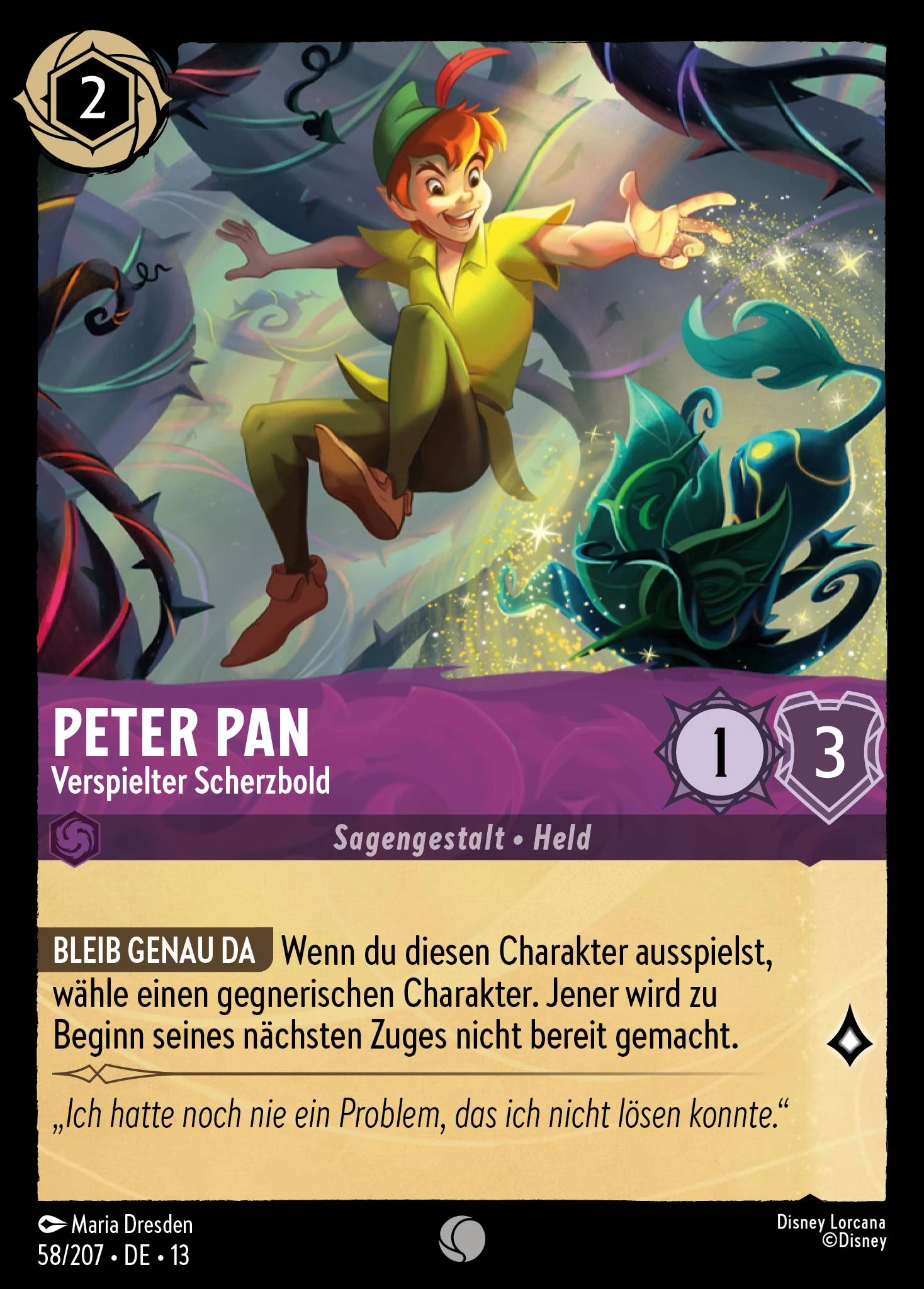 Peter Pan - Verspielter Scherzbold (Angriff der Ranke! 058)