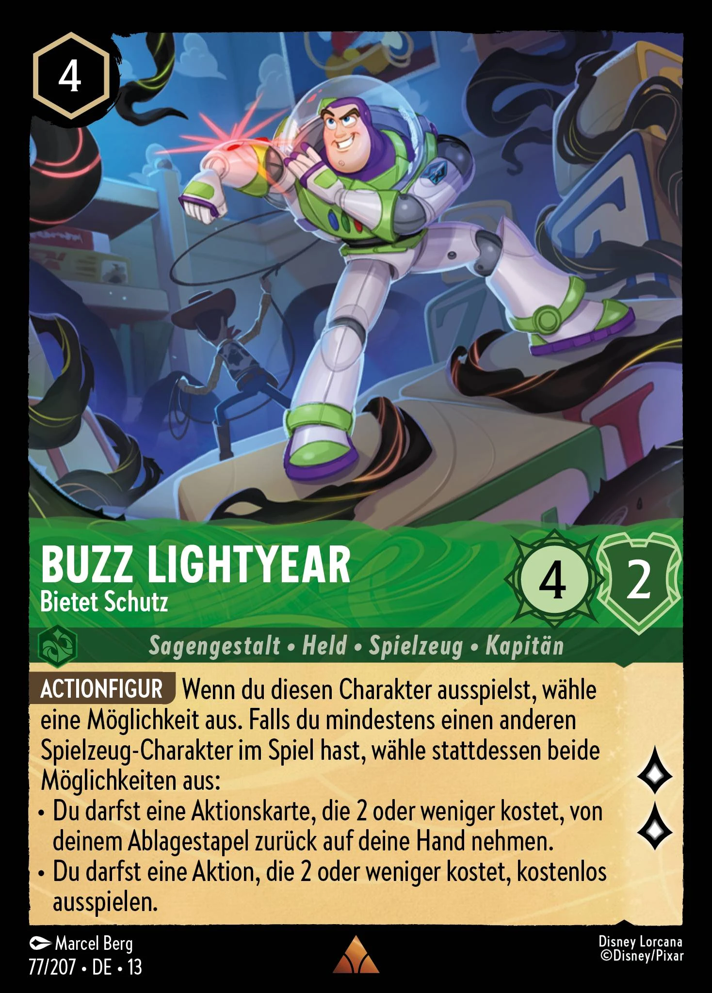 Buzz Lightyear - Bietet Schutz (Angriff der Ranke! 077)