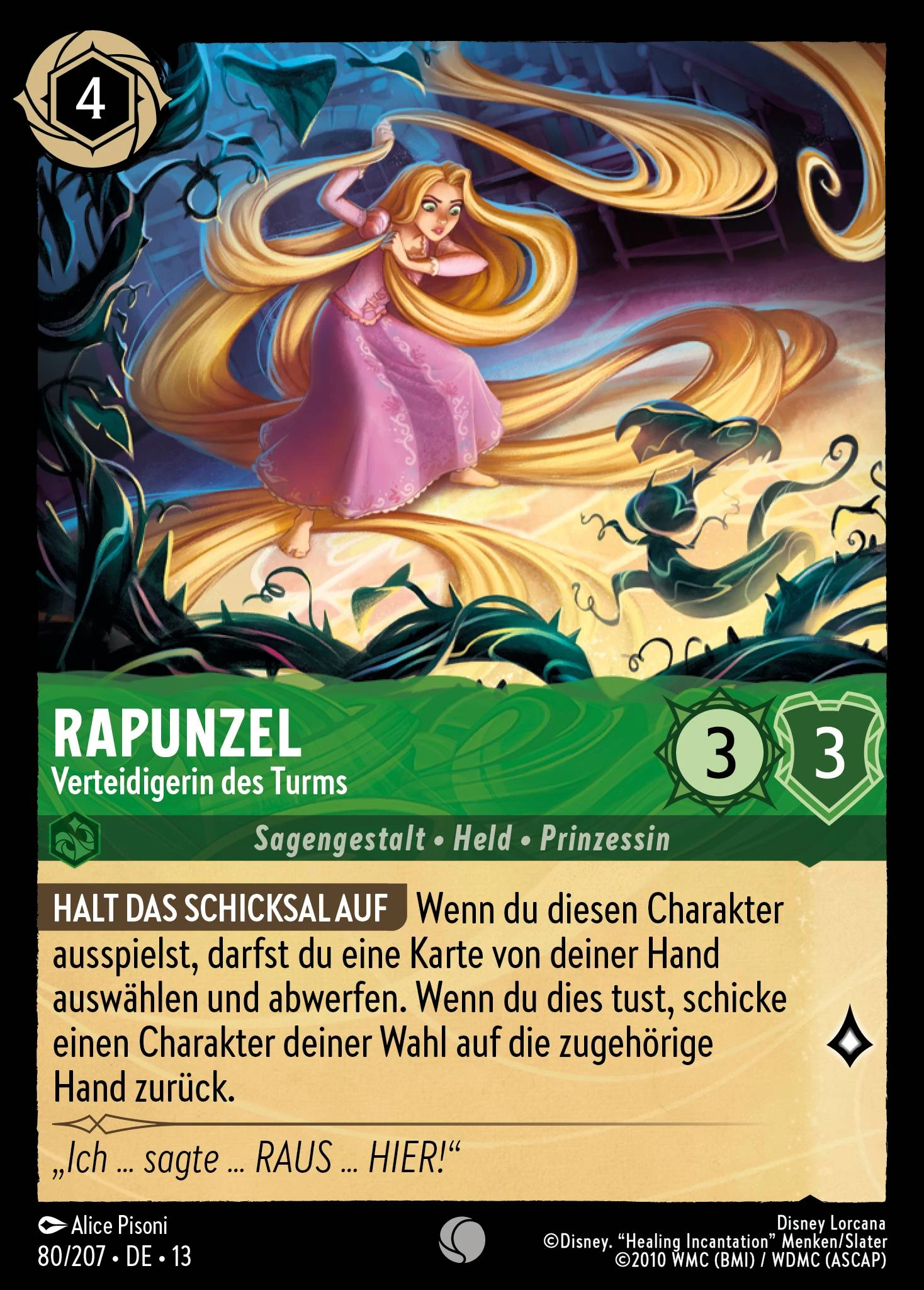 Rapunzel - Verteidigerin des Turms (Angriff der Ranke! 080)