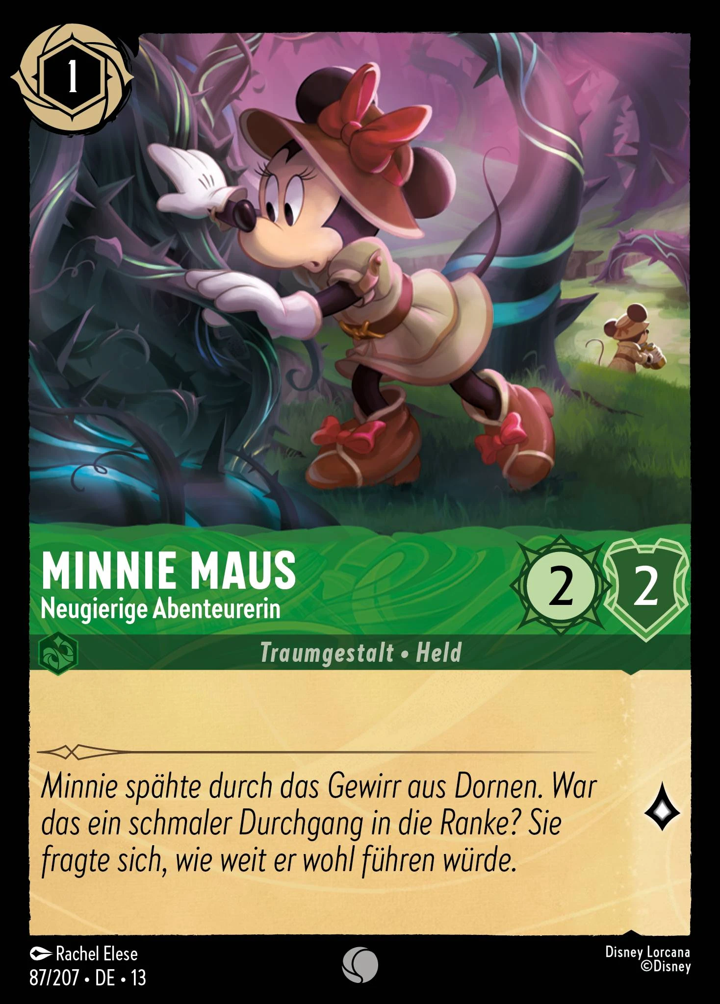 Minnie Maus - Neugierige Abenteurerin (Angriff der Ranke! 087)