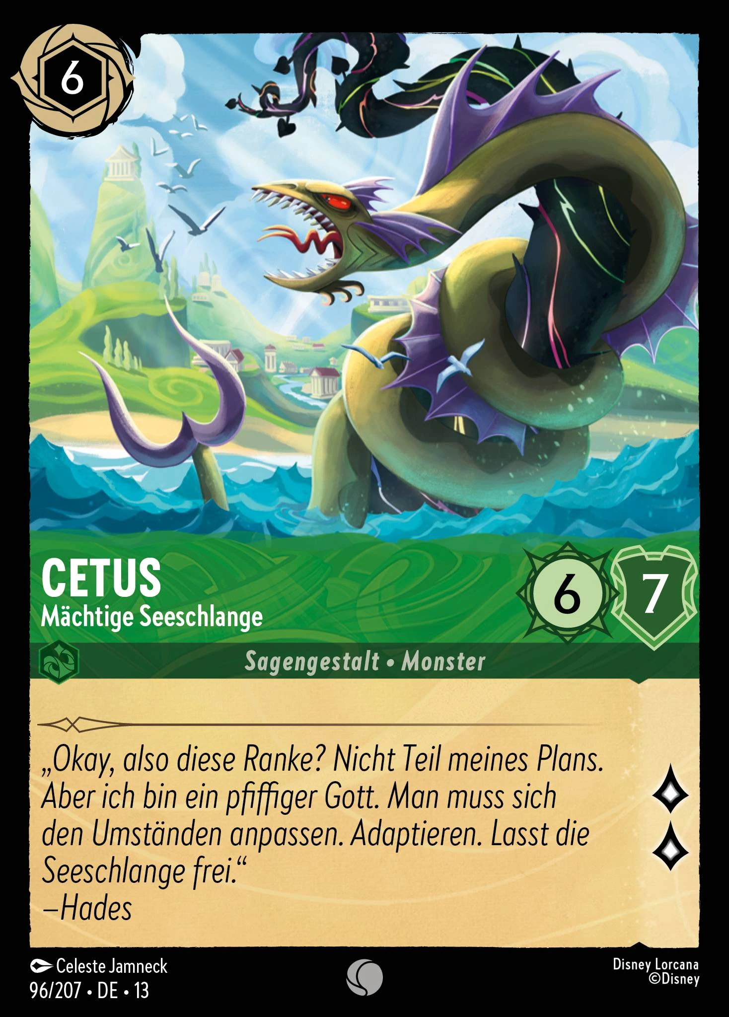 Cetus - Mächtige Seeschlange (Angriff der Ranke! 096)