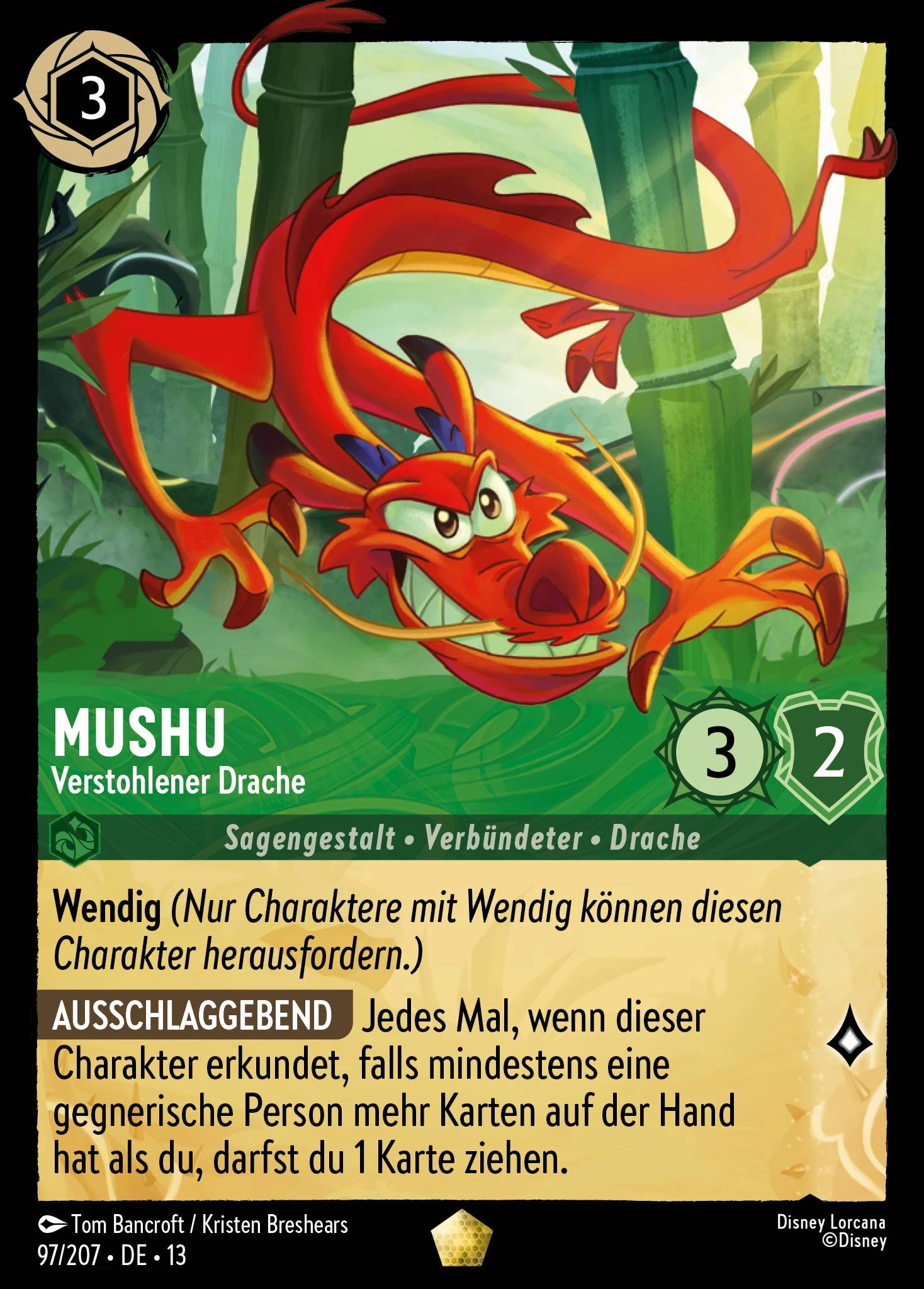 Mushu - Verstohlener Drache (Angriff der Ranke! 097)