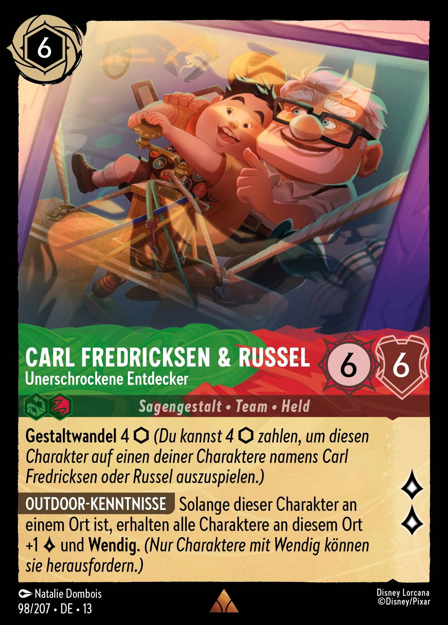 Carl Fredricksen & Russel - Unerschrockene Entdecker (Angriff der Ranke! 098)