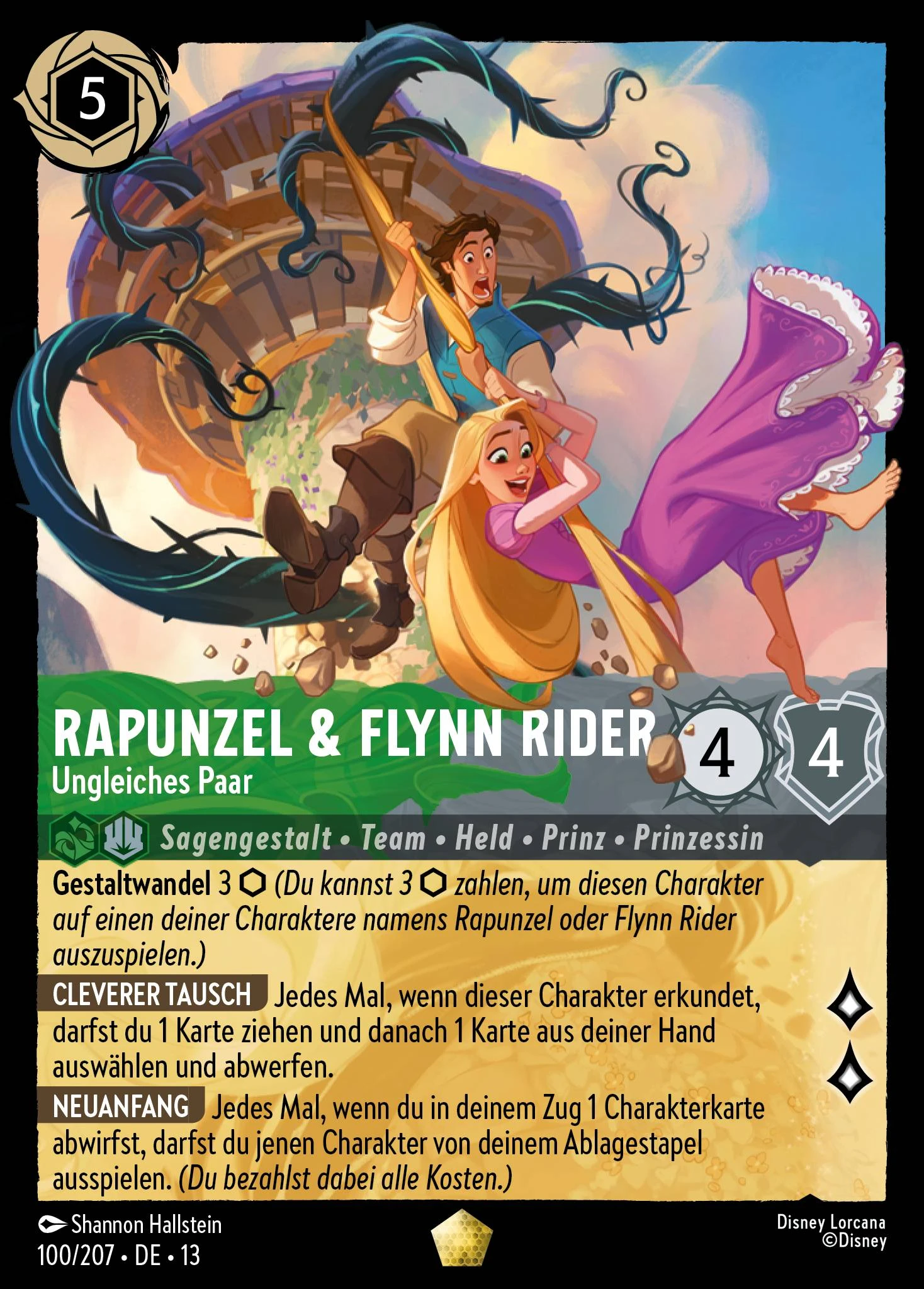 Rapunzel & Flynn Rider - Ungleiches Paar (Angriff der Ranke! 100)