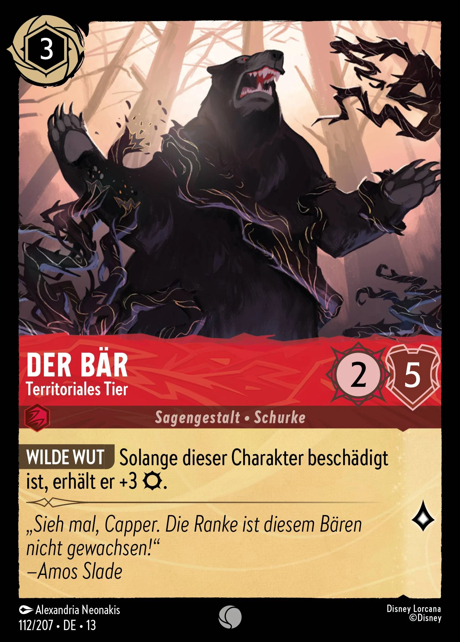 Der Bär - Territoriales Tier (Angriff der Ranke! 112)