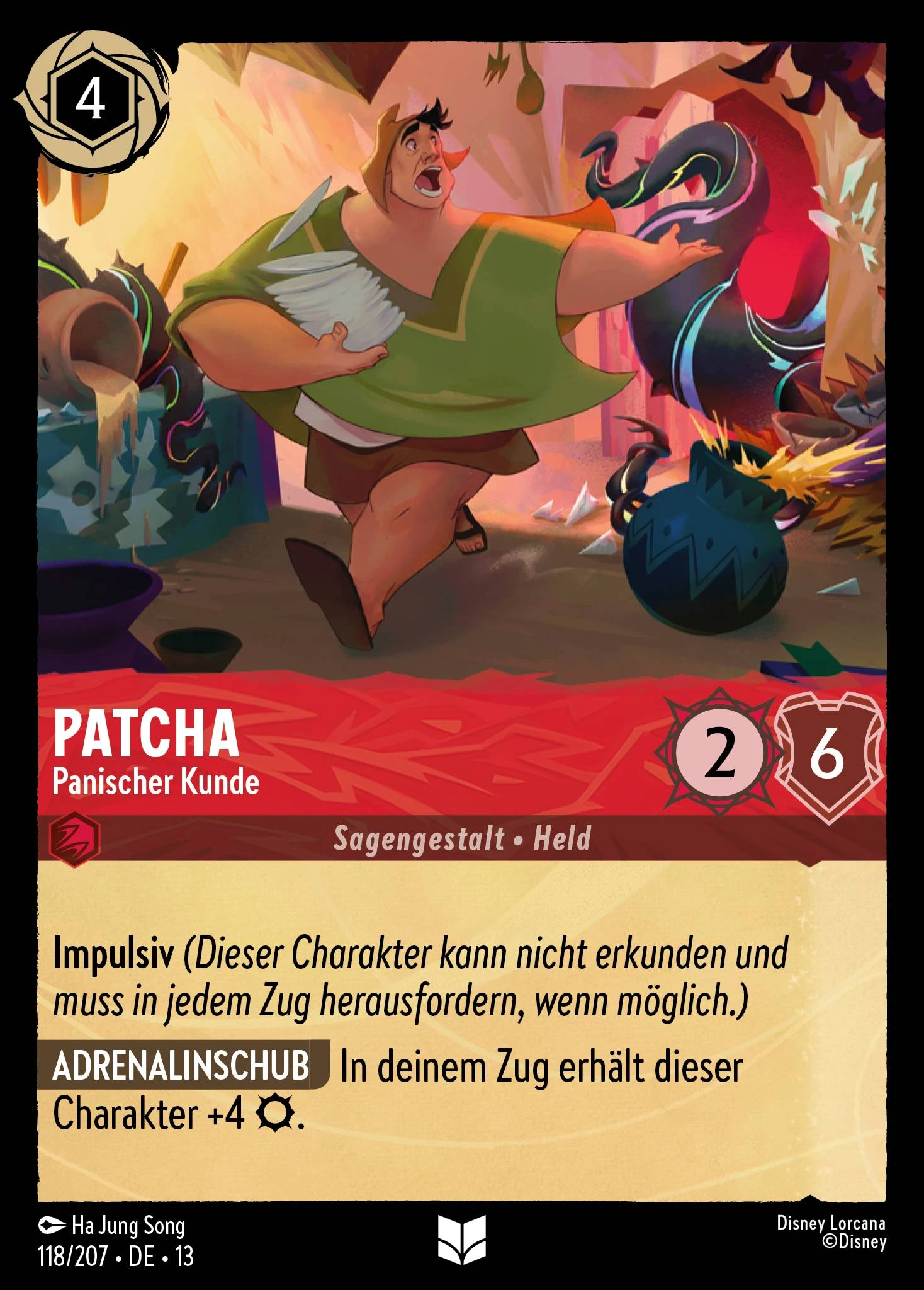 Patcha - Panischer Kunde (Angriff der Ranke! 118)