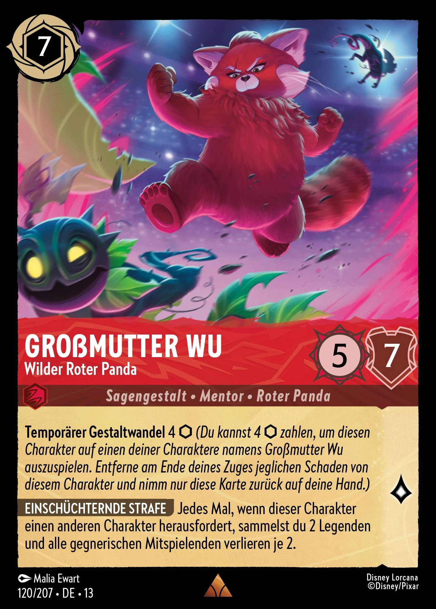 Großmutter Wu - Wilder Roter Panda (Angriff der Ranke! 120)