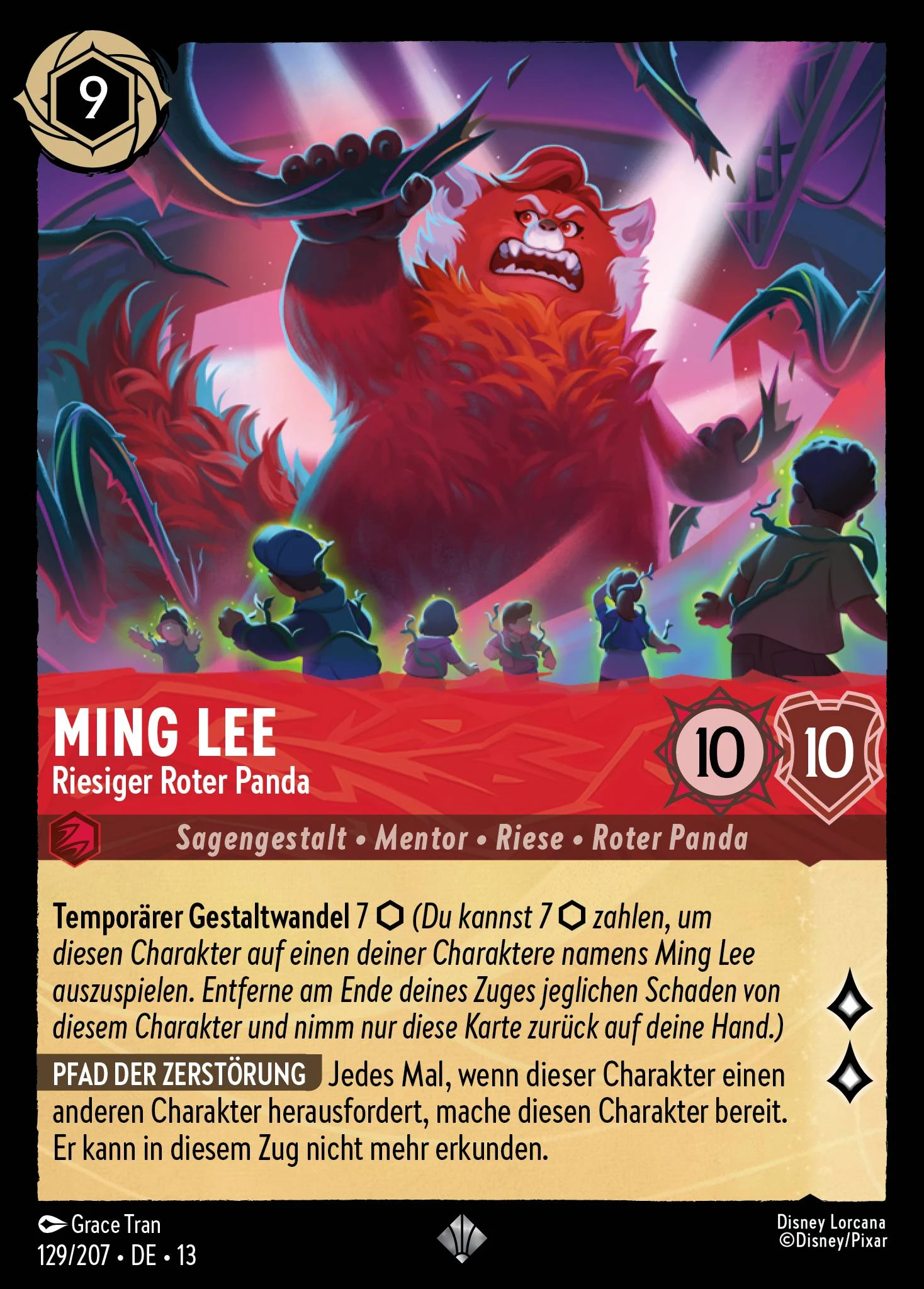 Ming Lee - Riesiger Roter Panda (Angriff der Ranke! 129)