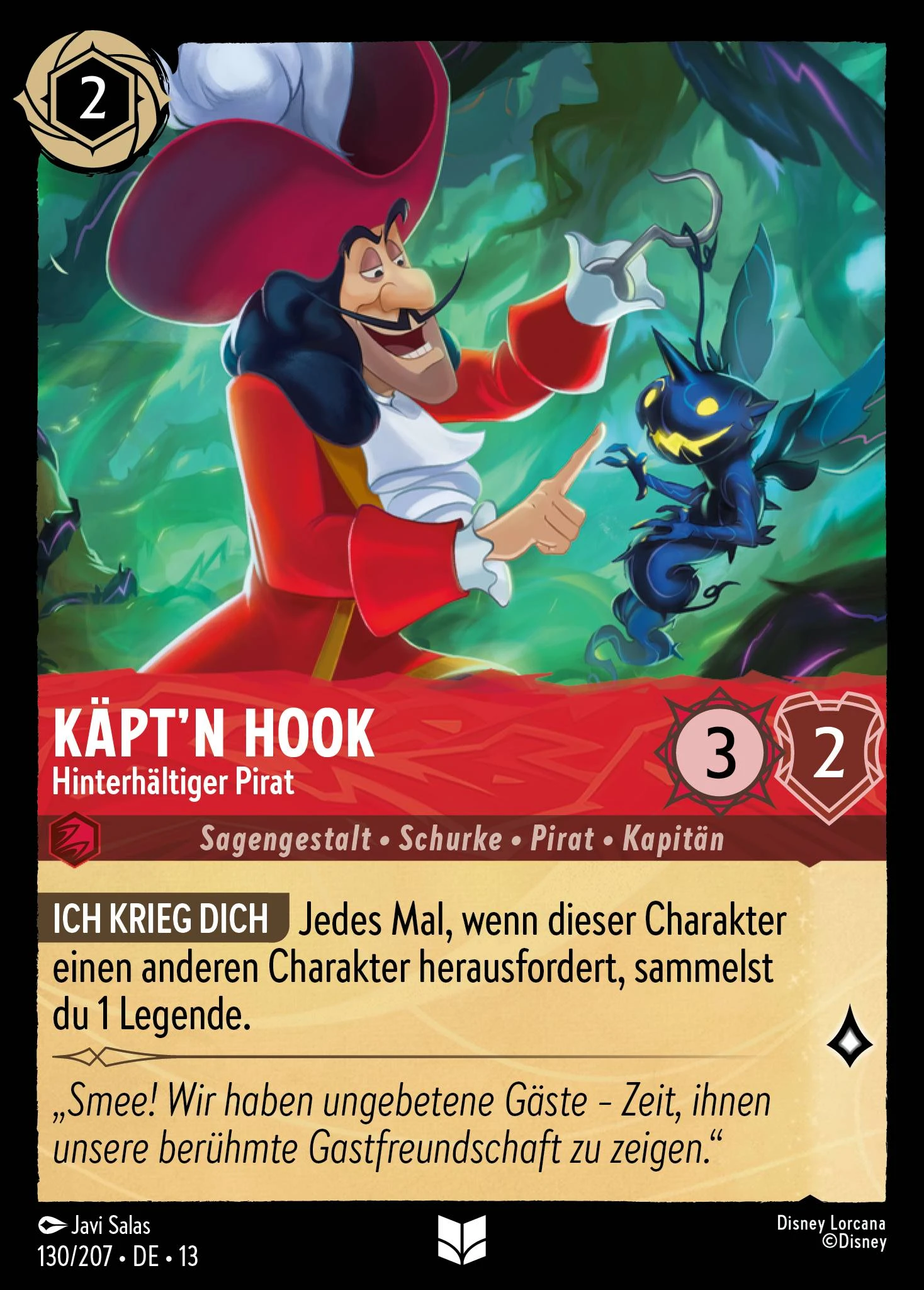 Käpt'n Hook - Hinterhältiger Pirat (Angriff der Ranke! 130)