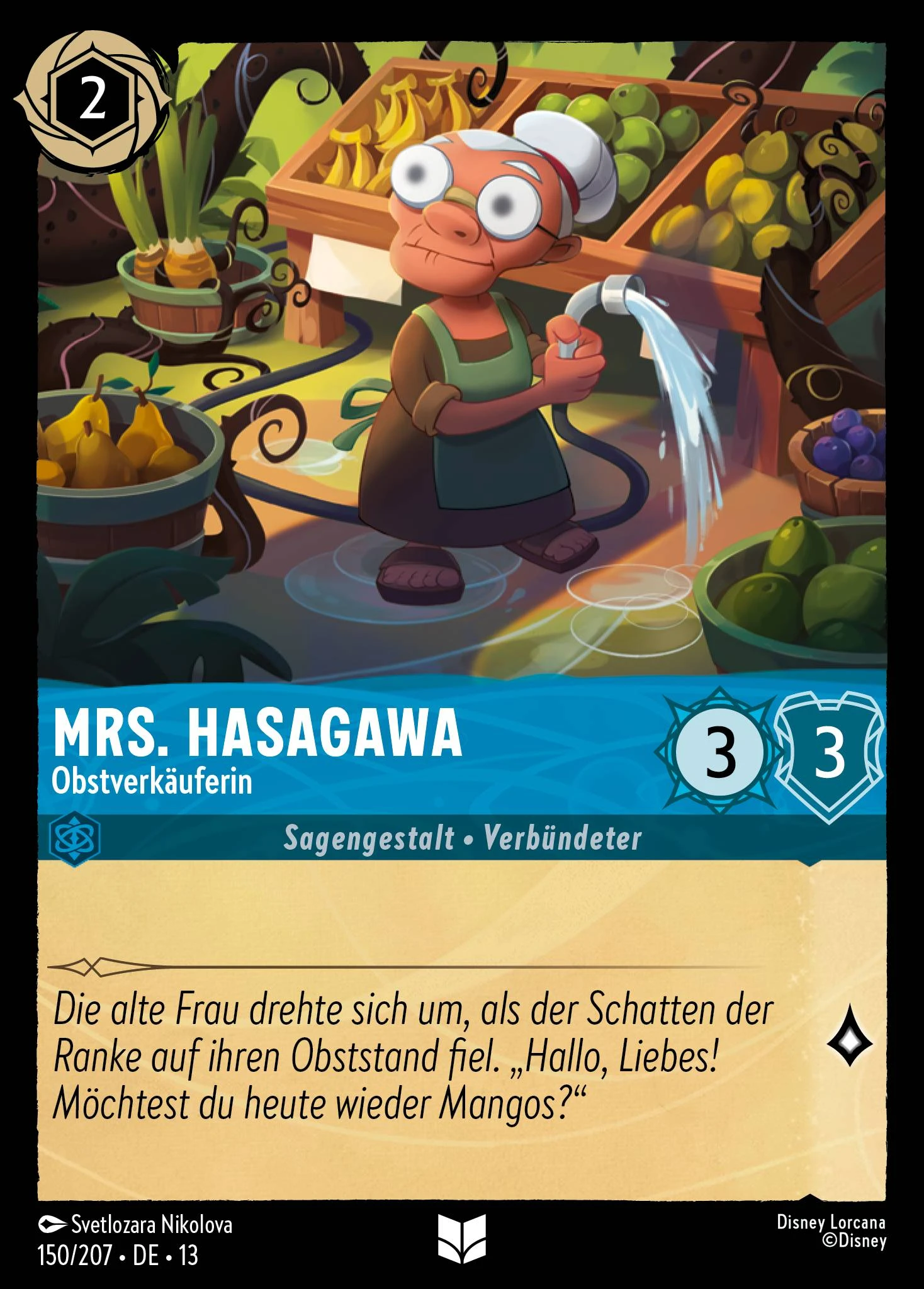 Mrs. Hasagawa - Obstverkäuferin (Angriff der Ranke! 150)