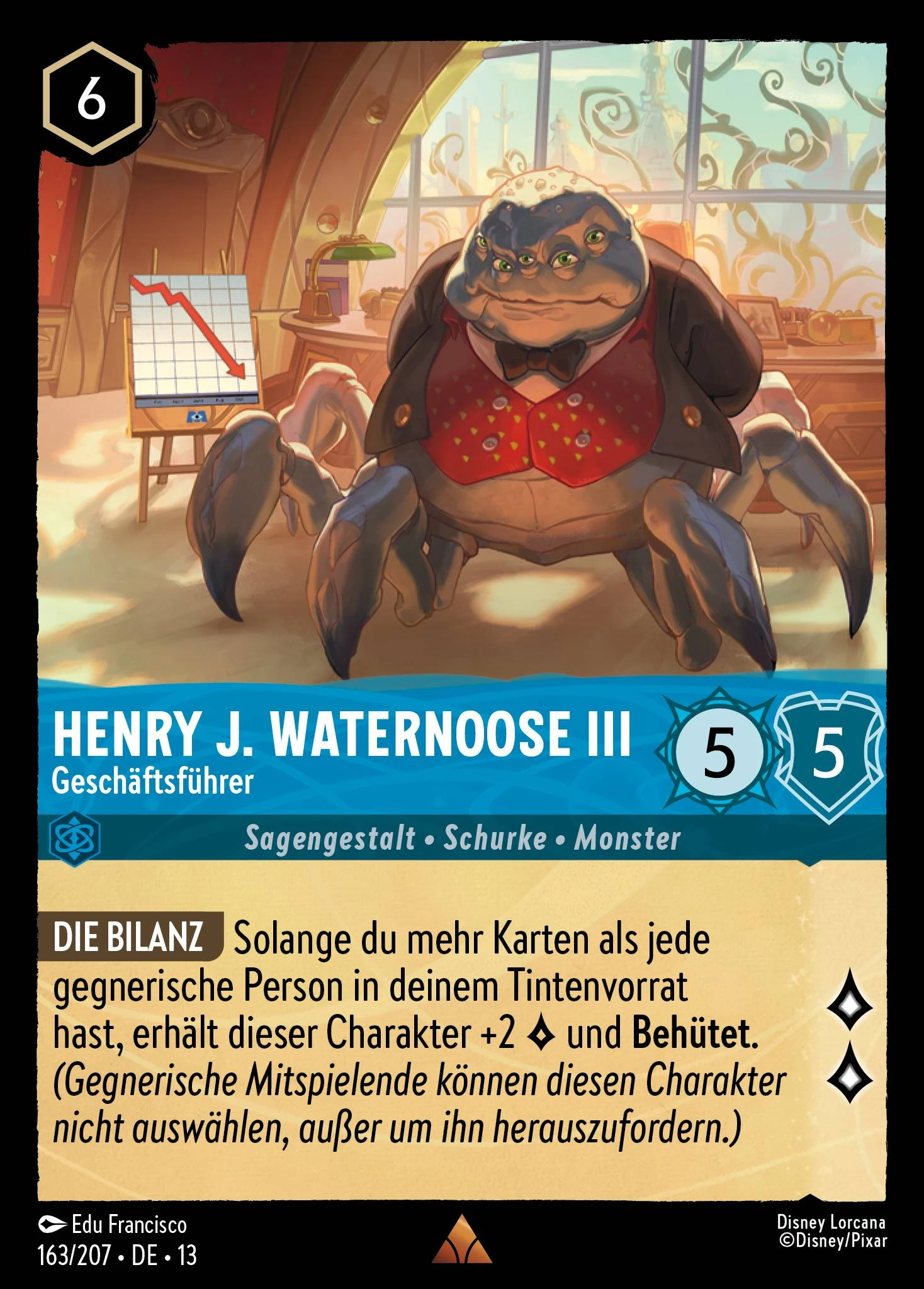 Henry J. Waternoose III - Geschäftsführer (Angriff der Ranke! 163)
