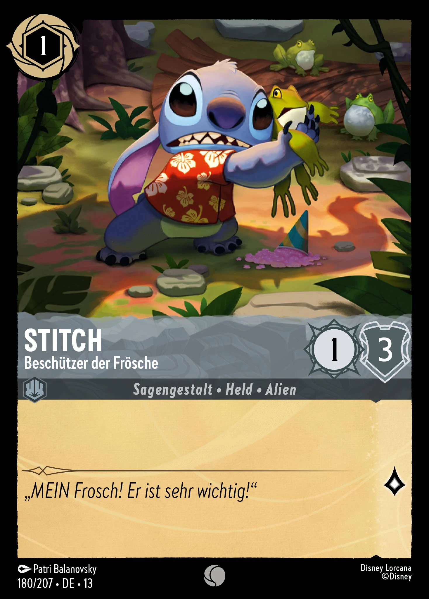 Stitch - Beschützer der Frösche (Angriff der Ranke! 180)