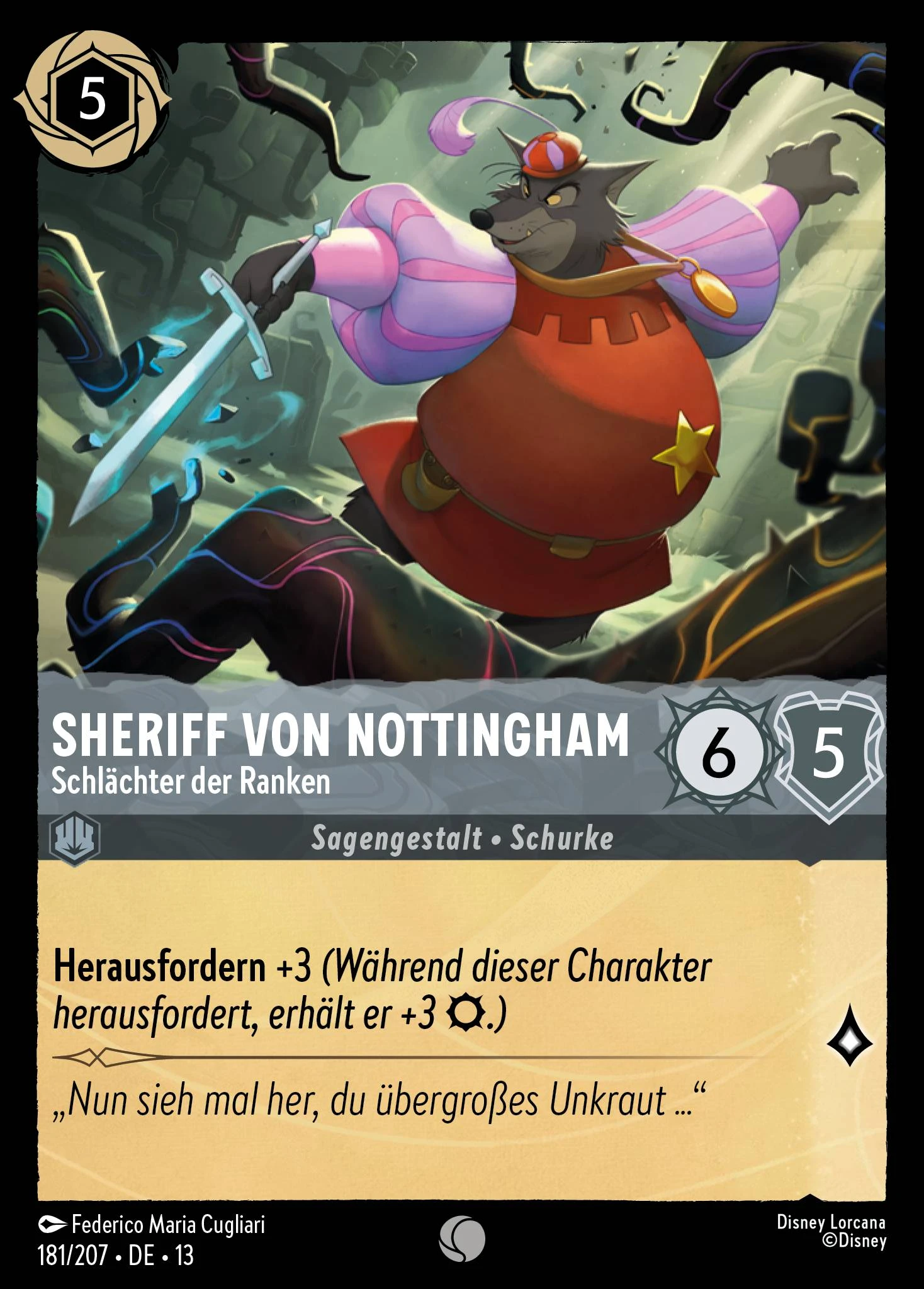 Sheriff von Nottingham - Schlächter der Ranken (Angriff der Ranke! 181)