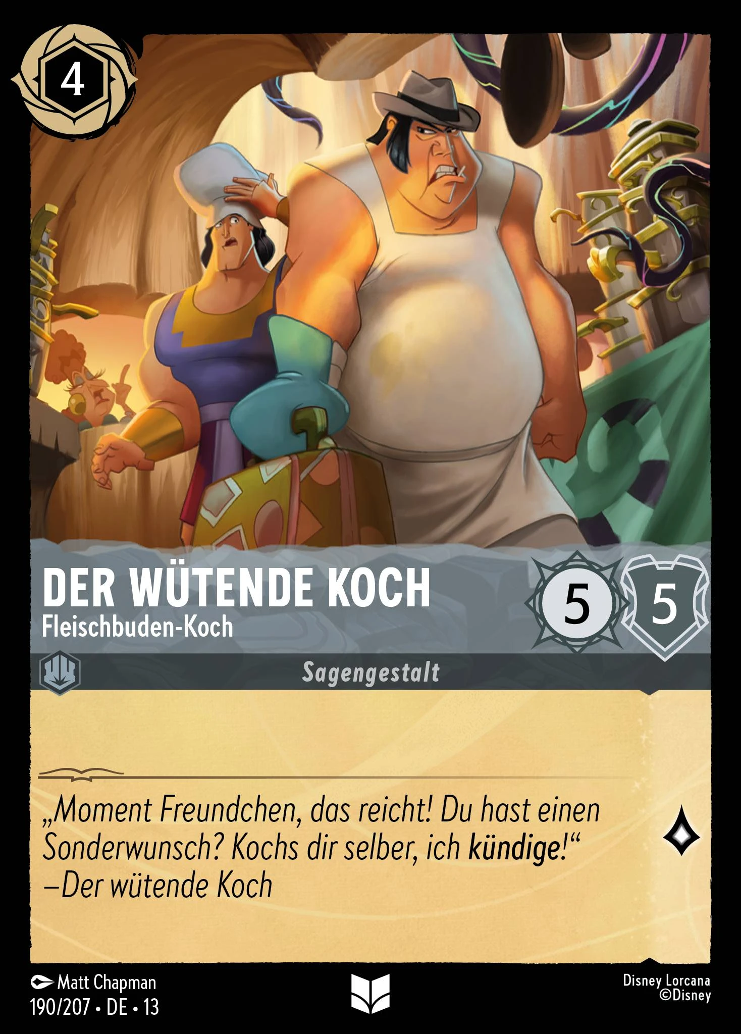 Der wütende Koch - Fleischbuden-Koch (Angriff der Ranke! 190)