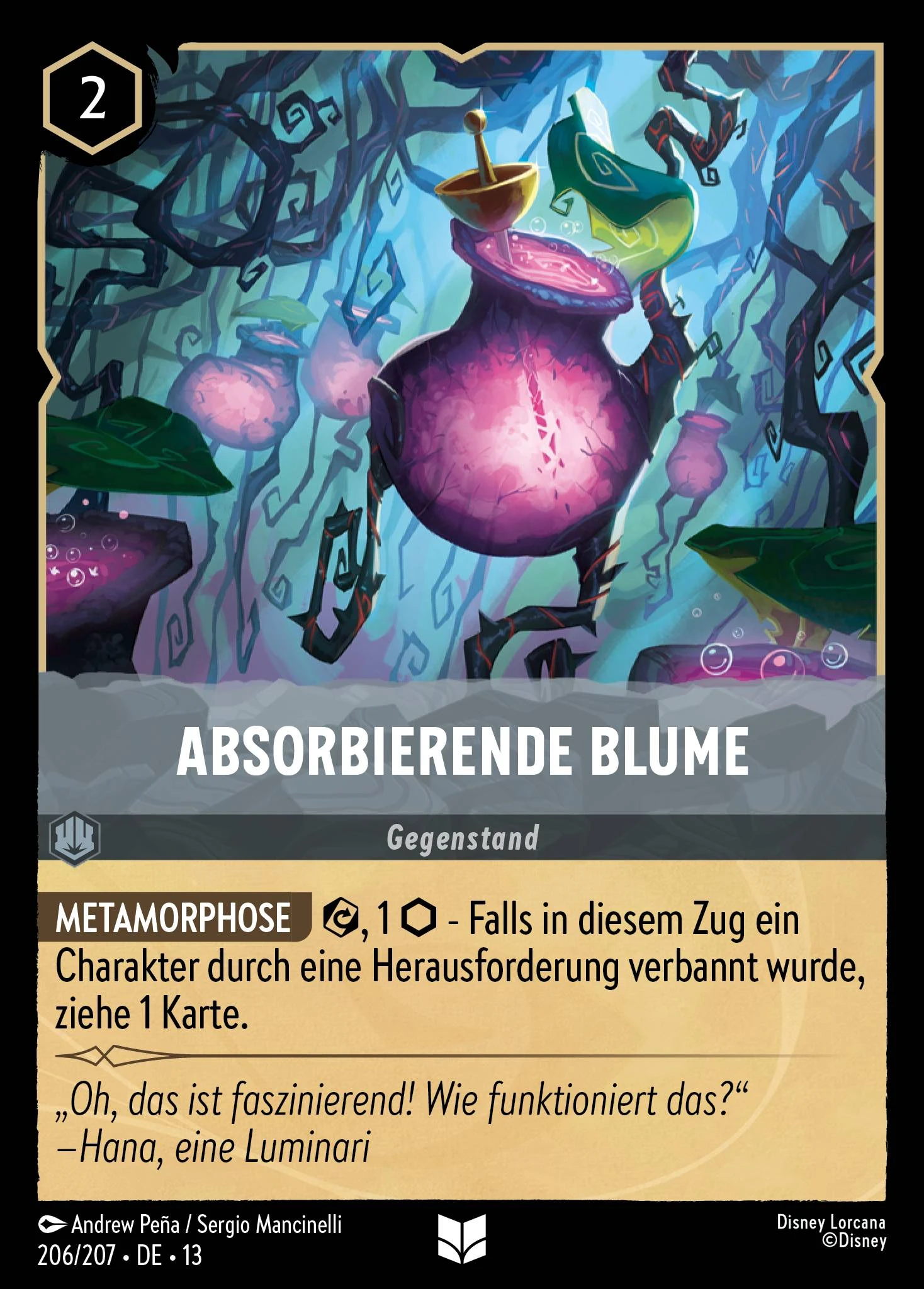 Absorbierende Blume (Angriff der Ranke! 206)