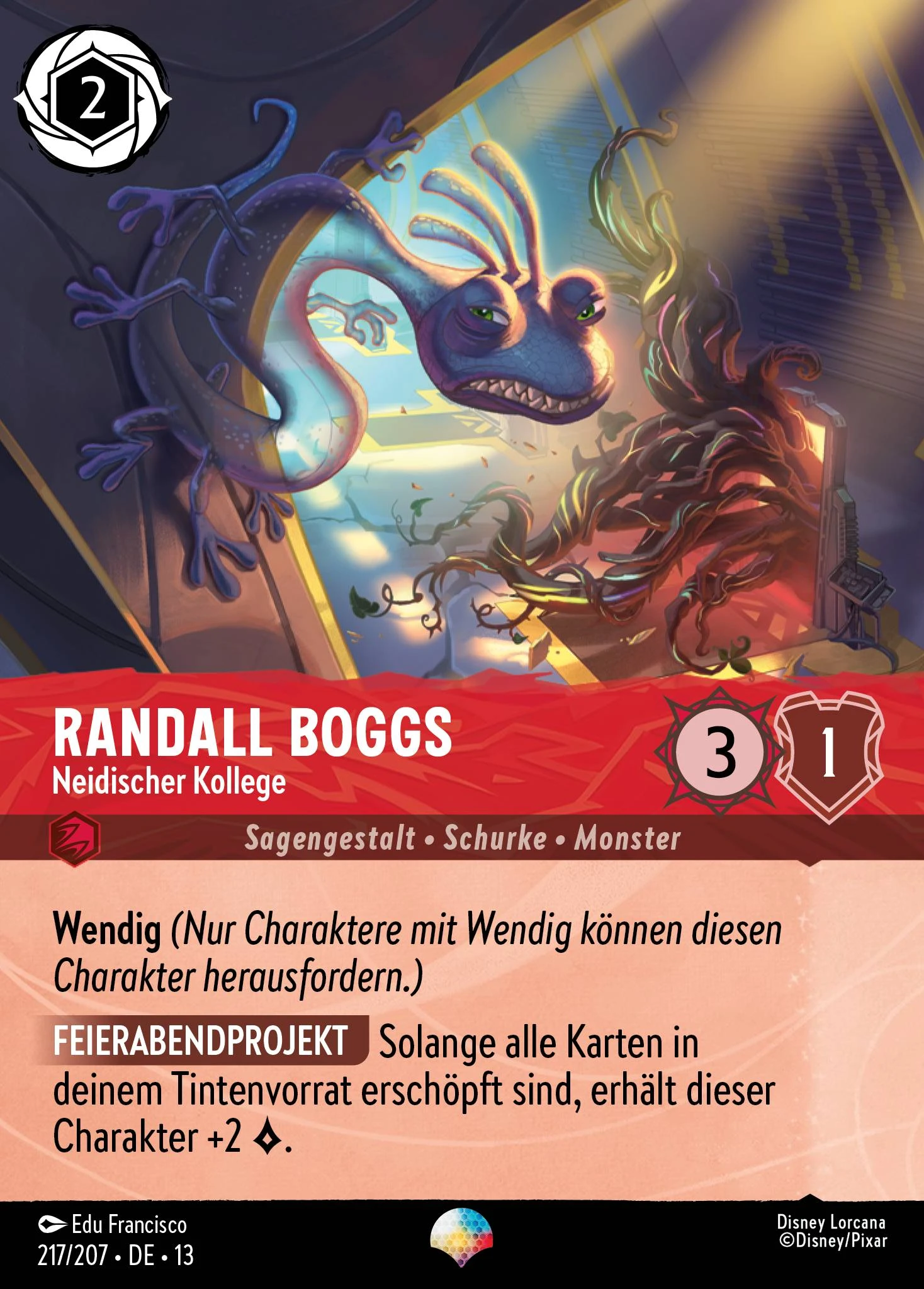 Randall Boggs - Neidischer Kollege (Angriff der Ranke! 217)
