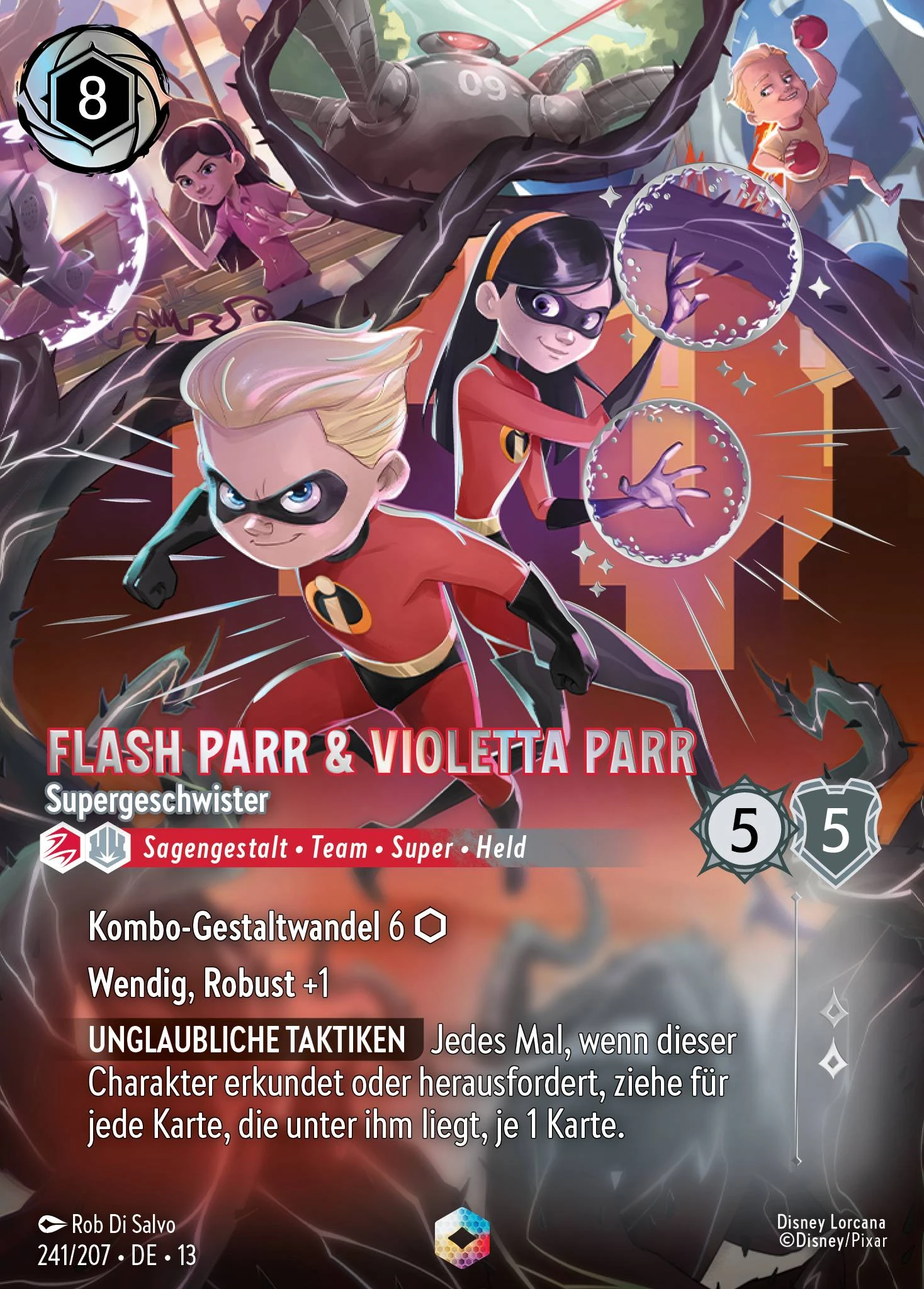 Flash Parr & Violetta Parr - Supergeschwister (Angriff der Ranke! 241)