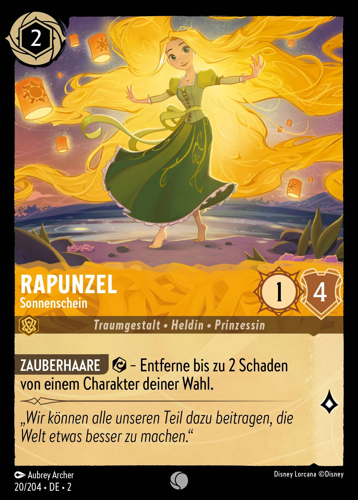 Rapunzel - Sonnenschein (Aufstieg der Flutgestalten 020)