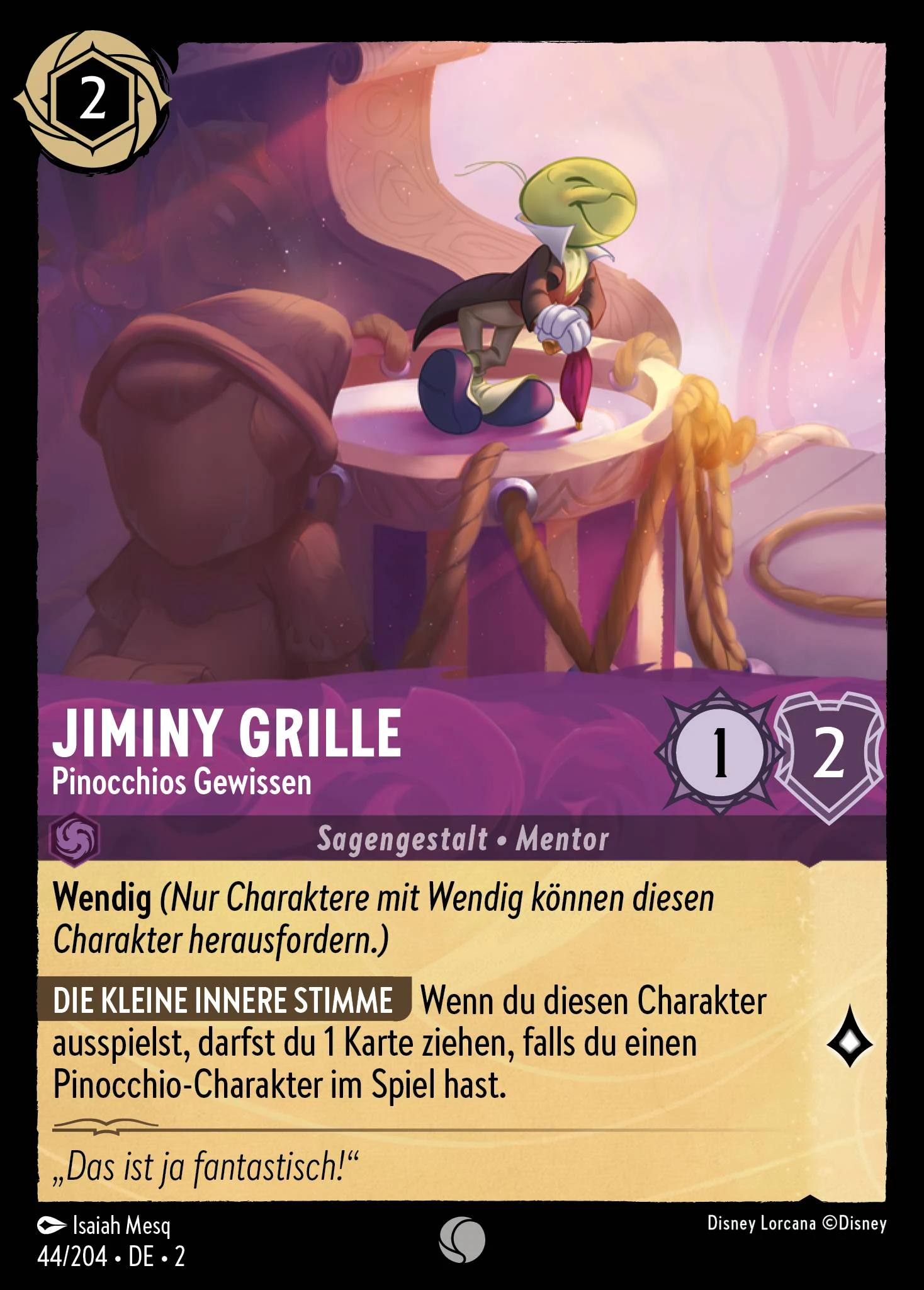 Jiminy Grille - Pinocchios Gewissen (Aufstieg der Flutgestalten 044)