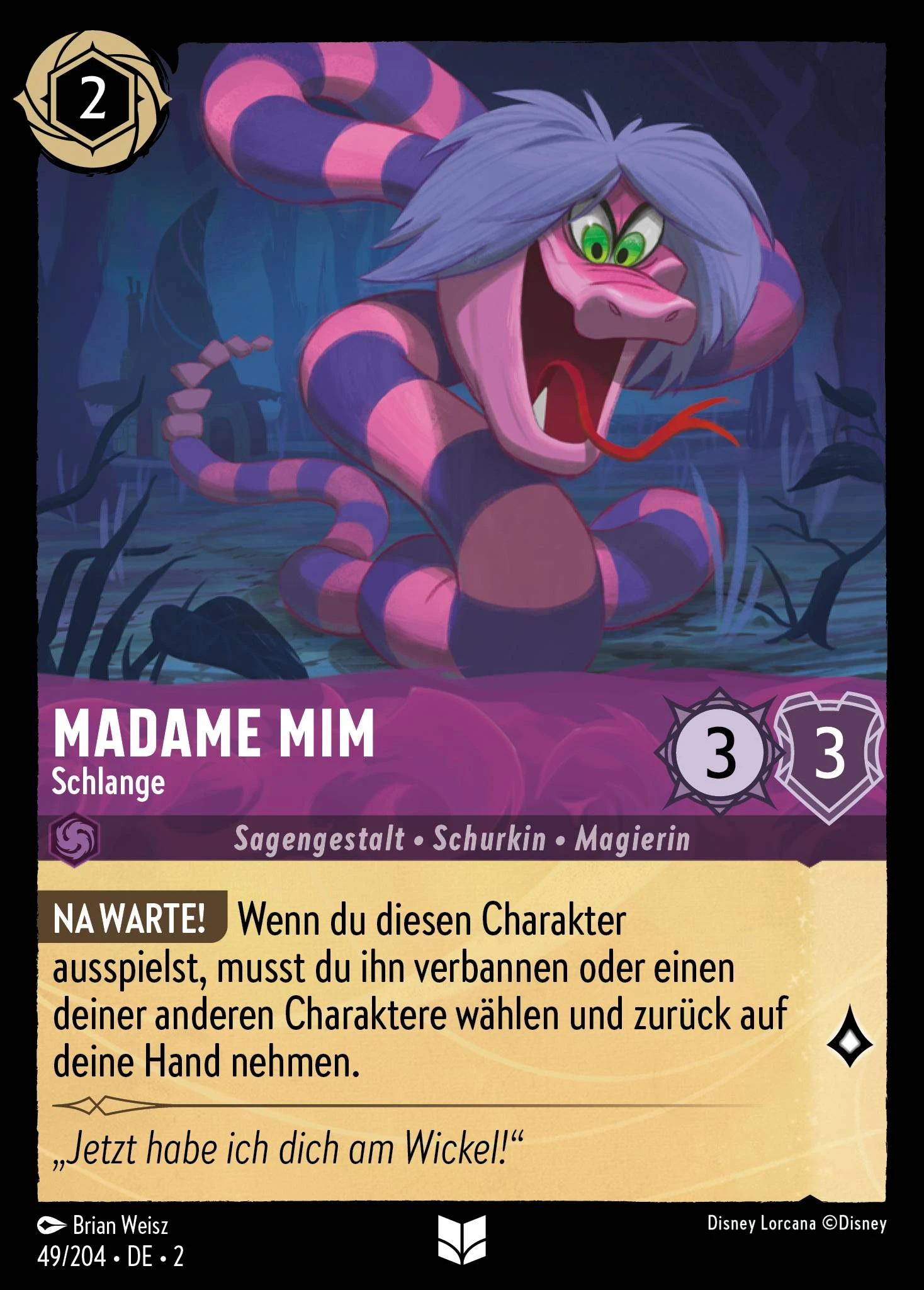 Madame Mim - Schlange (Aufstieg der Flutgestalten 049)