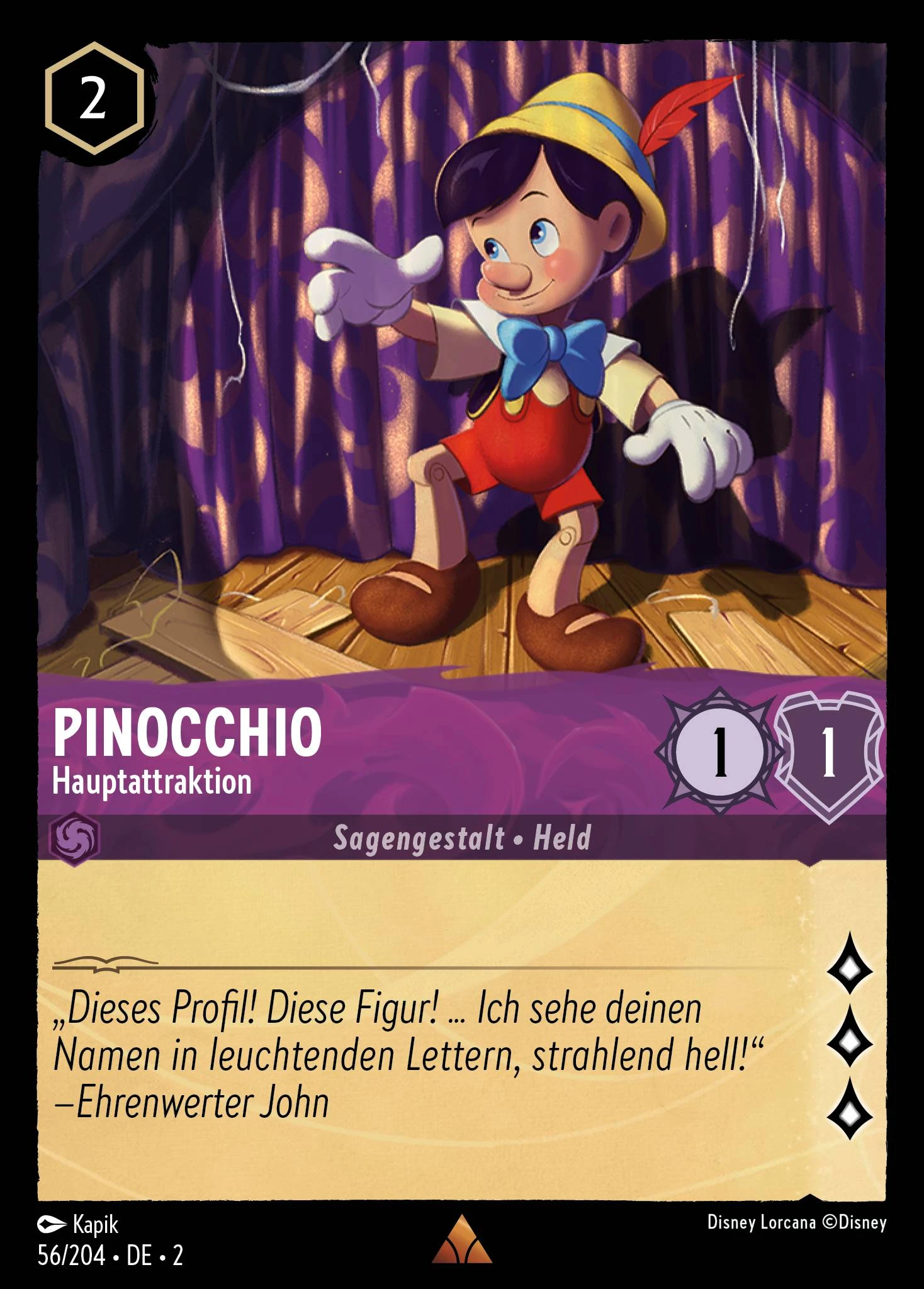 Pinocchio - Hauptattraktion (Aufstieg der Flutgestalten 056)