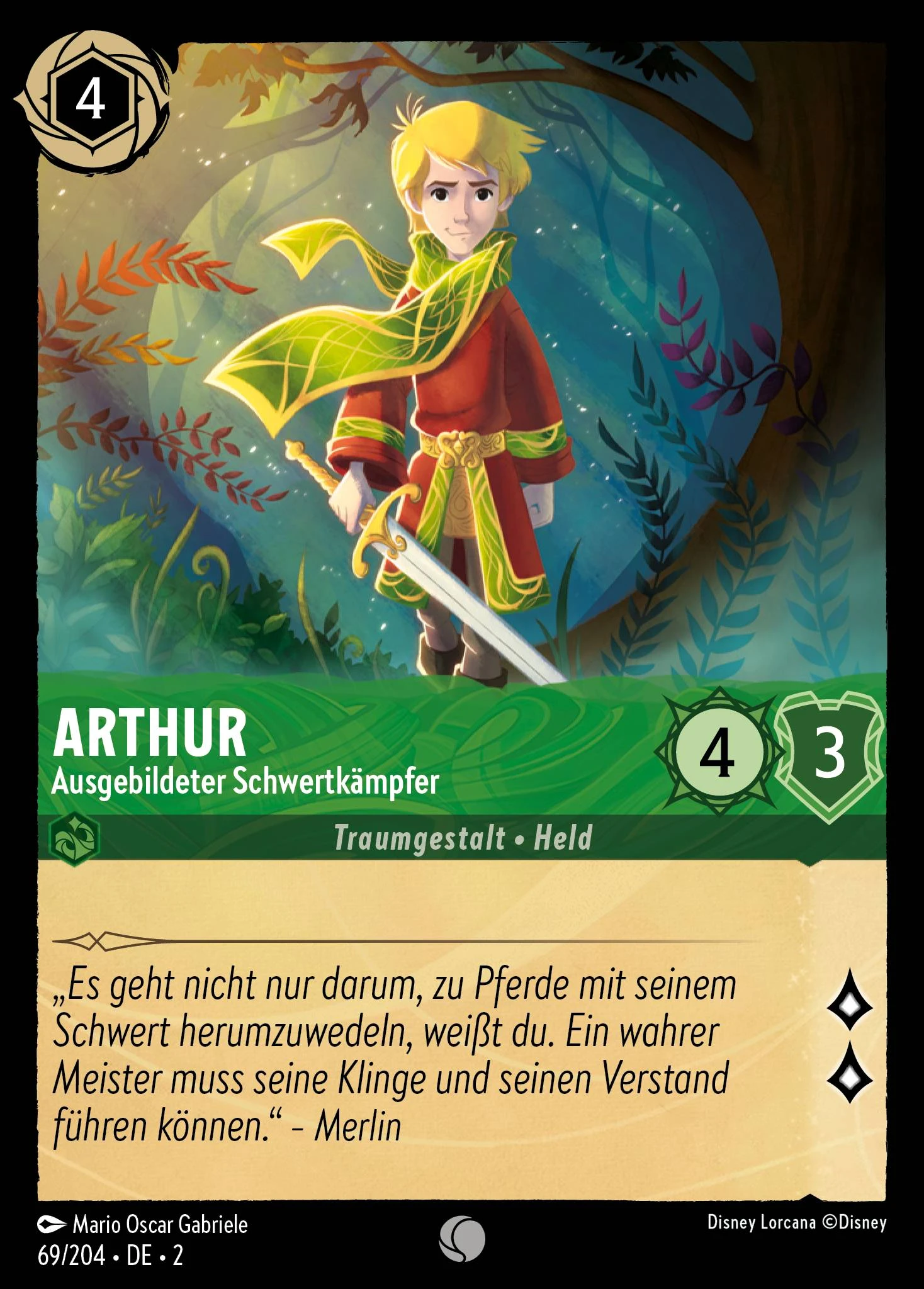 Arthur - Ausgebildeter Schwertkämpfer (Aufstieg der Flutgestalten 069)