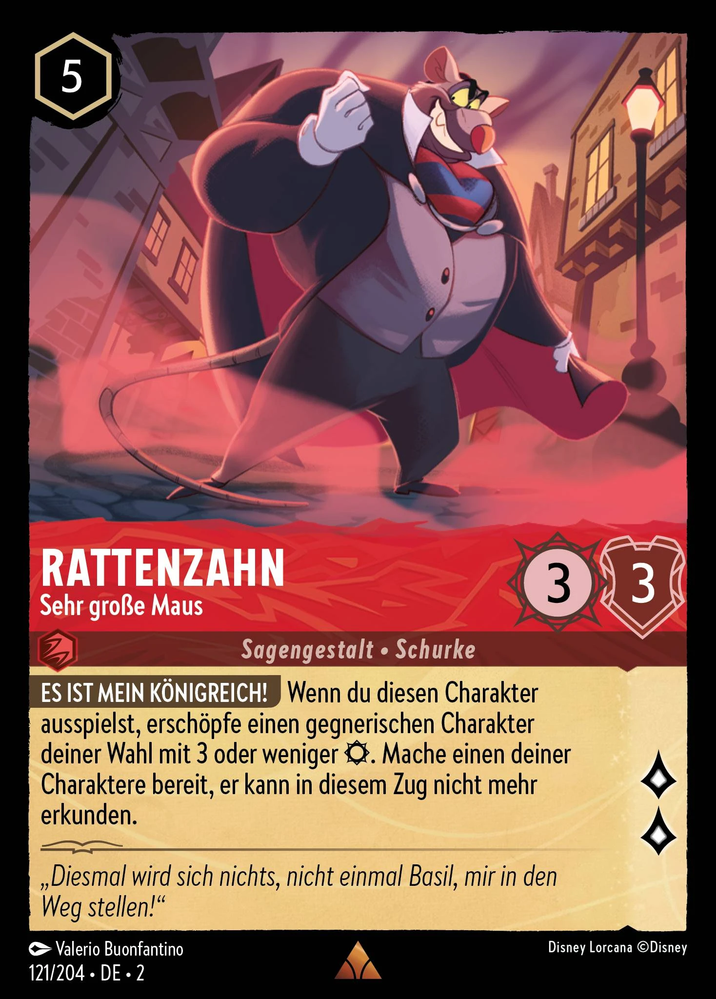 Rattenzahn - Sehr große Maus (Aufstieg der Flutgestalten 121)