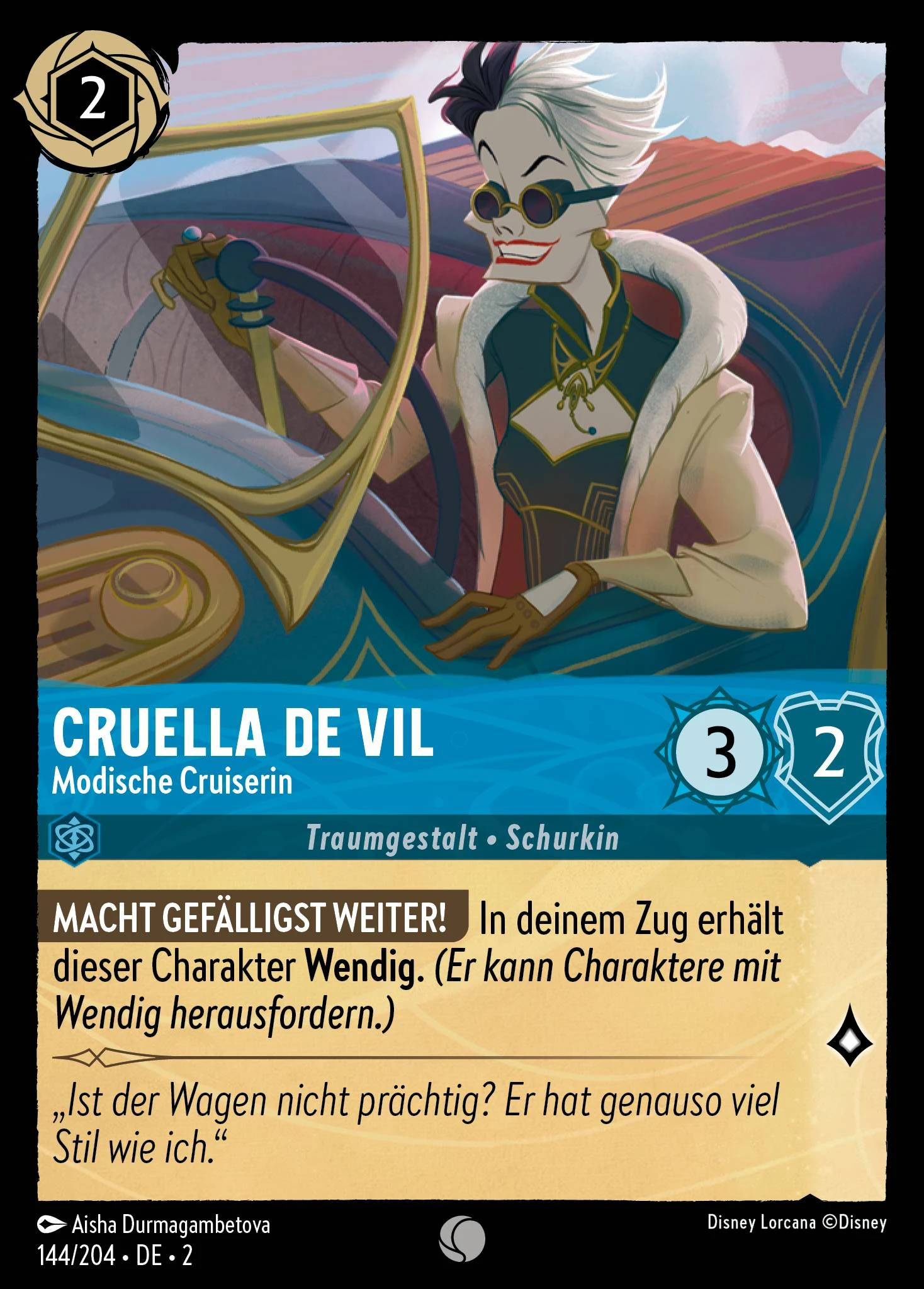 Cruella De Vil - Modische Cruiserin (Aufstieg der Flutgestalten 144)
