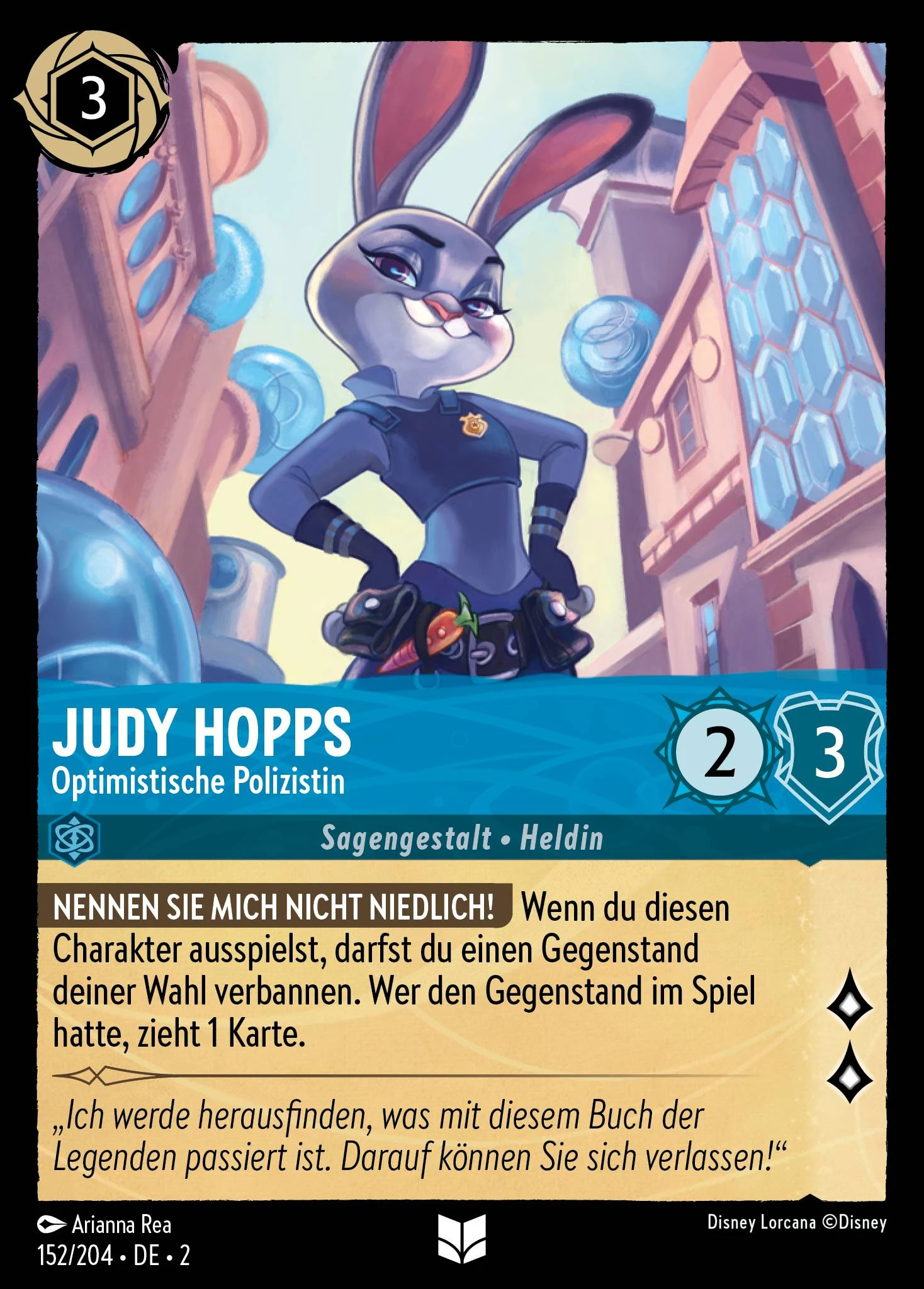 Judy Hopps - Optimistische Polizistin (Aufstieg der Flutgestalten 152)