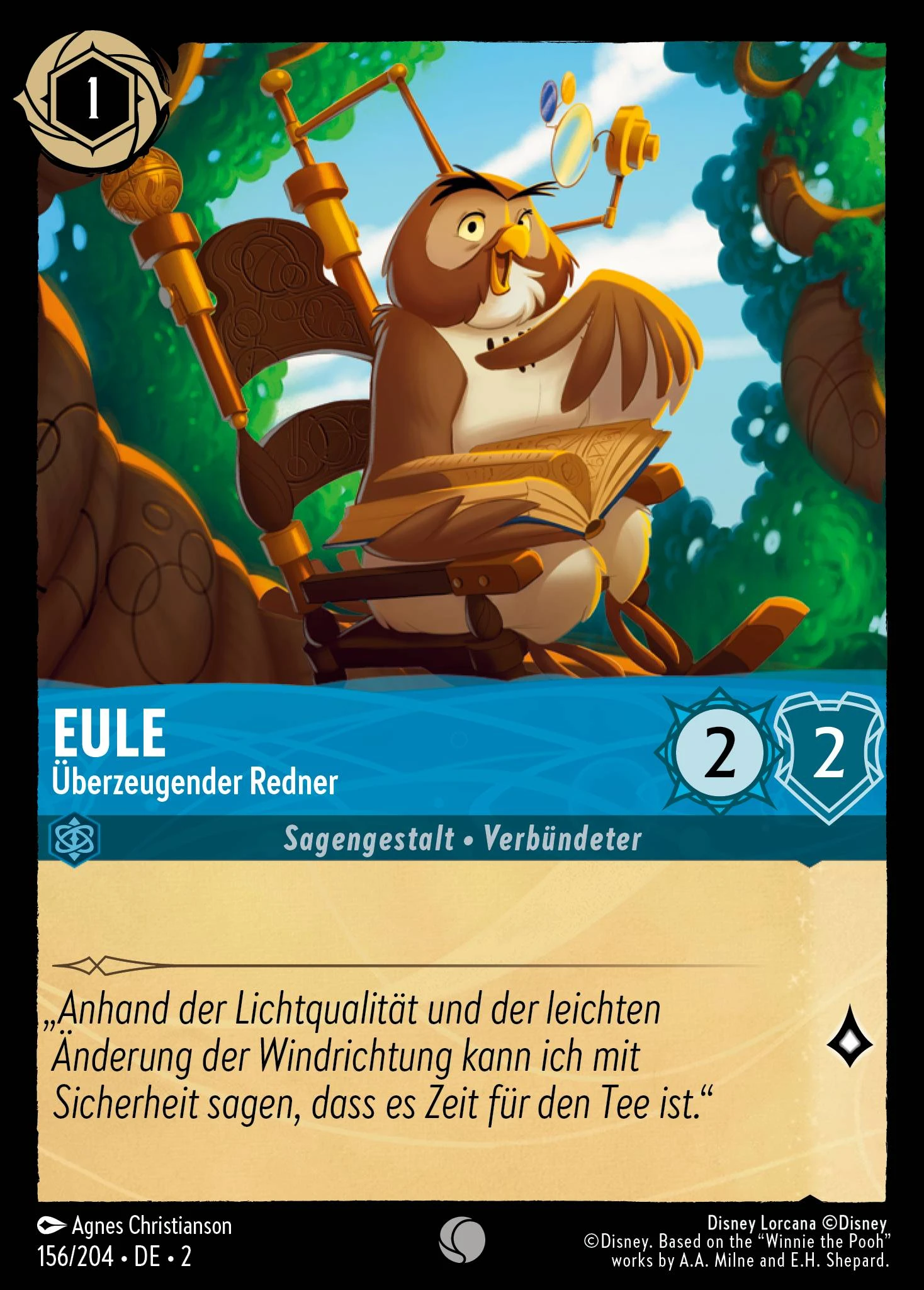 Eule - Überzeugender Redner (Aufstieg der Flutgestalten 156)